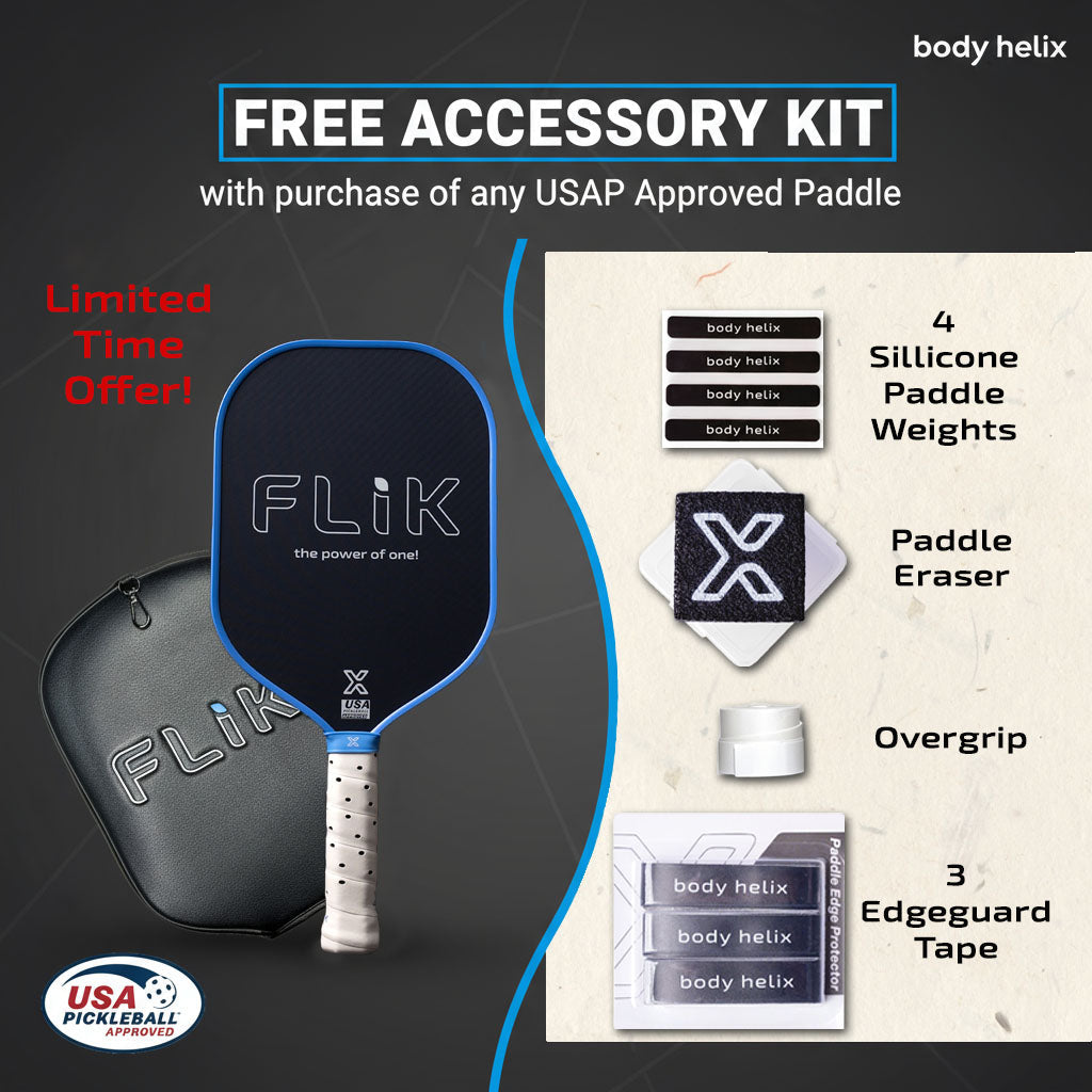 FLIK Gen 3 Pickleball Paddle - USAP Approved