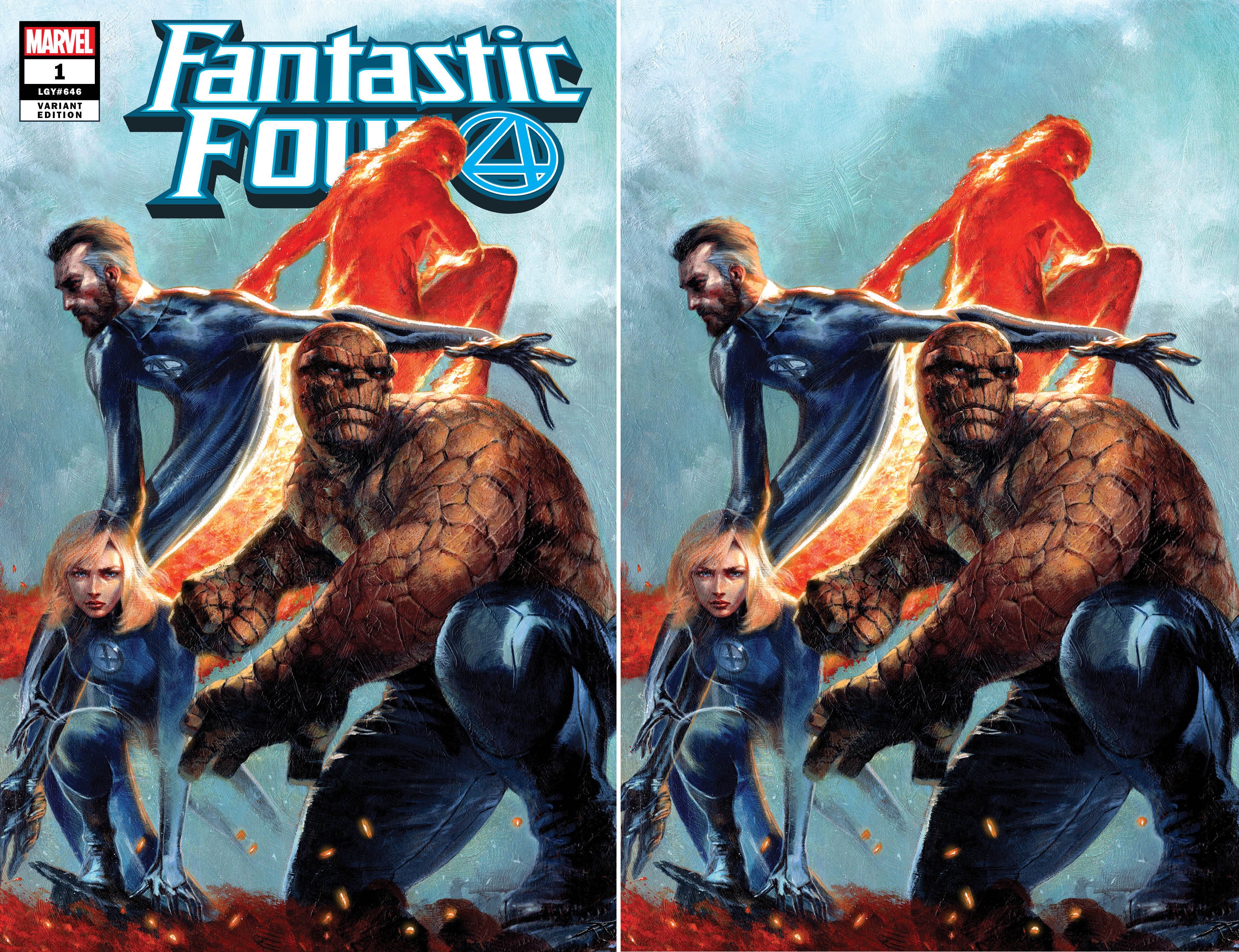 Fantastic Four 1 Marvel Gabriele Dell'Otto Variant (08/08/2018)