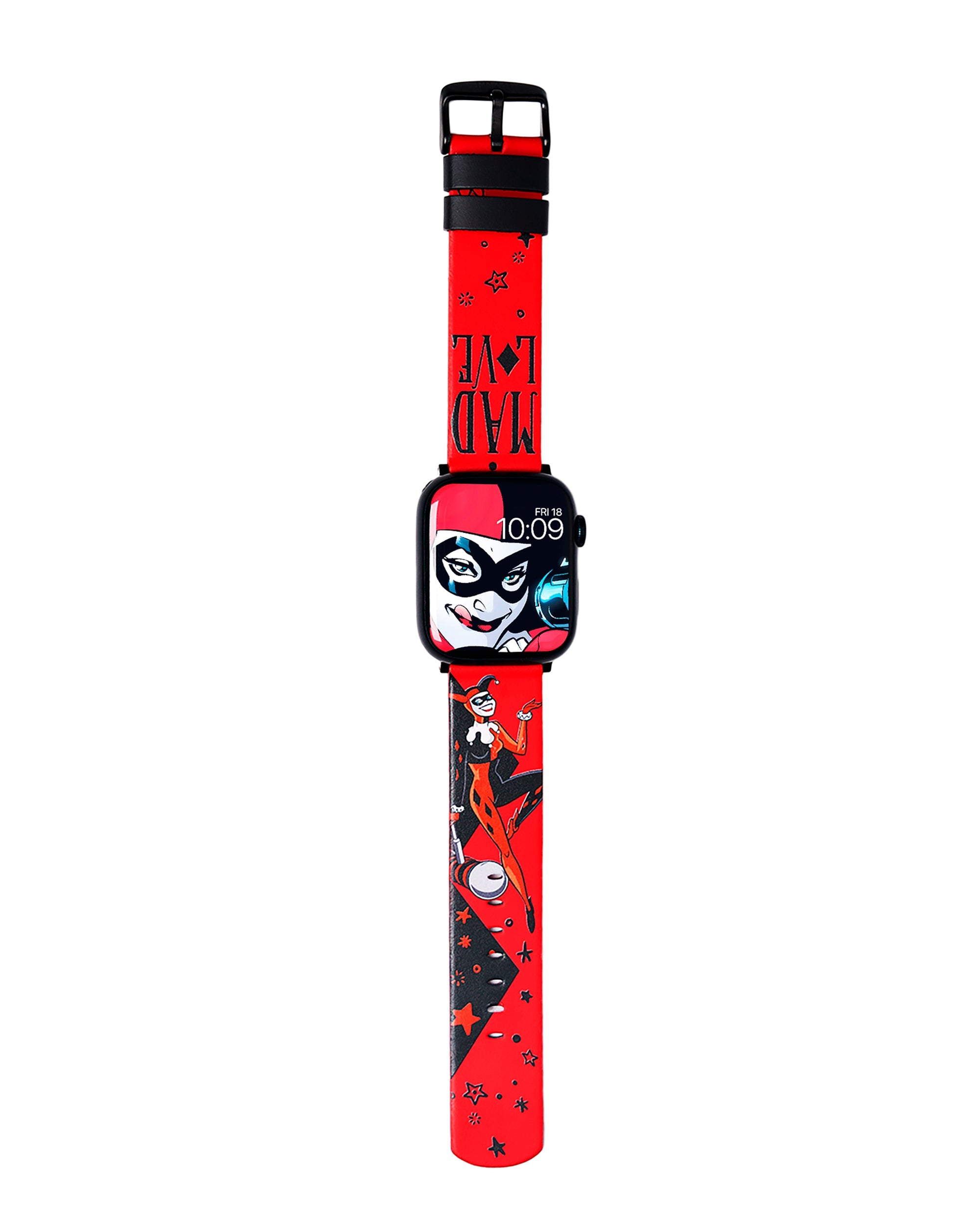 DC - Harley Quinn Mad Love Leather Smartwatch Band