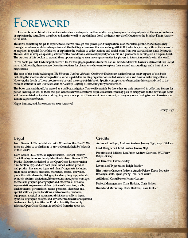 Foraging, Harvesting & Natural Discovery Hardcover (5E)