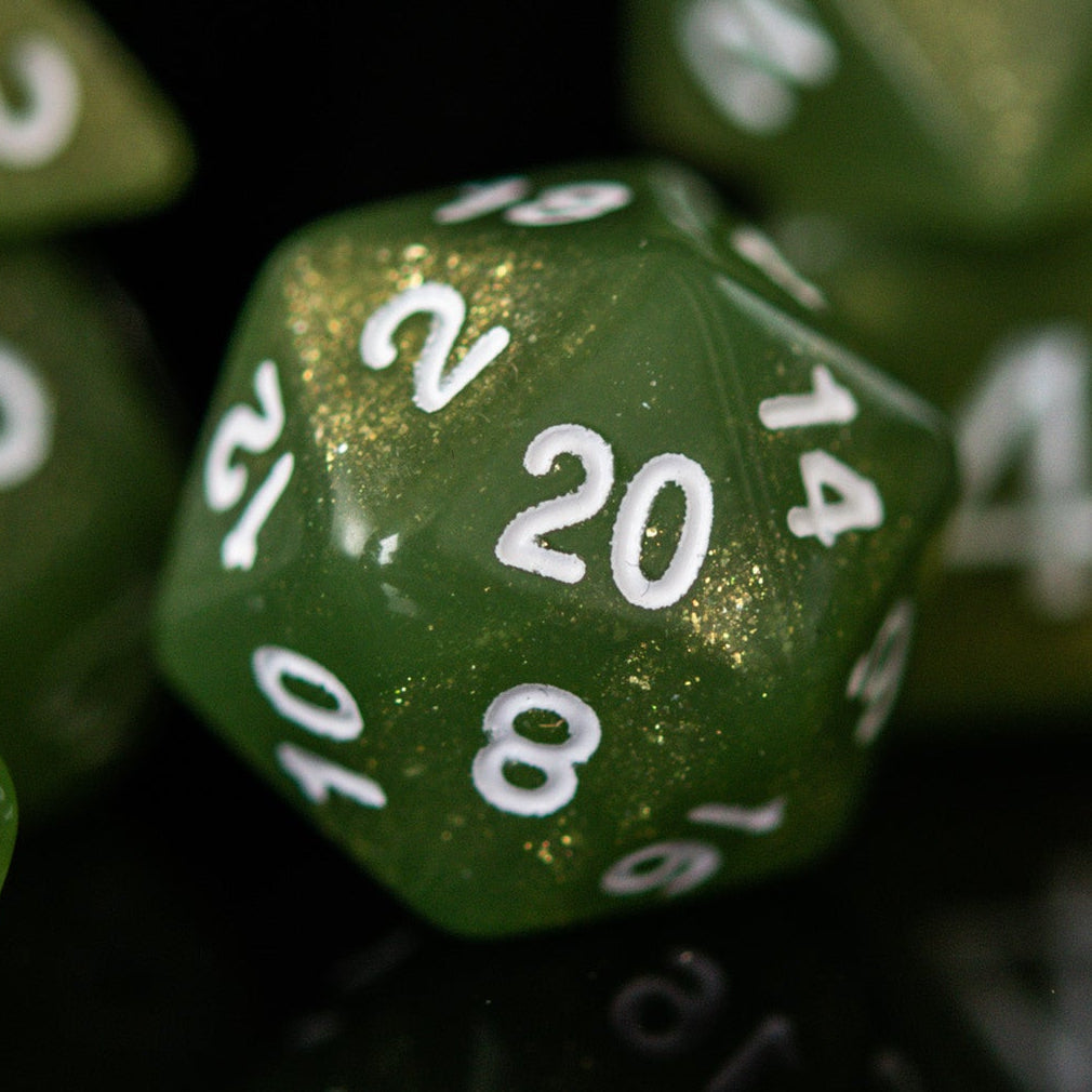 Forest Sprite Acrylic Dice Set