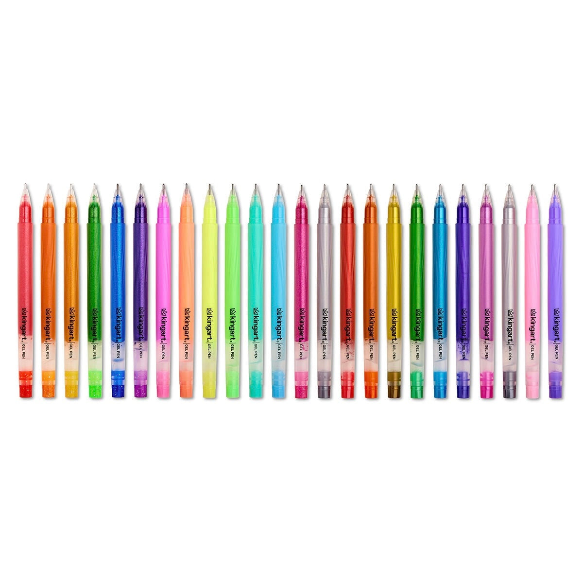Gel Pens 24 Glitter, Metallic & Pastel Colors