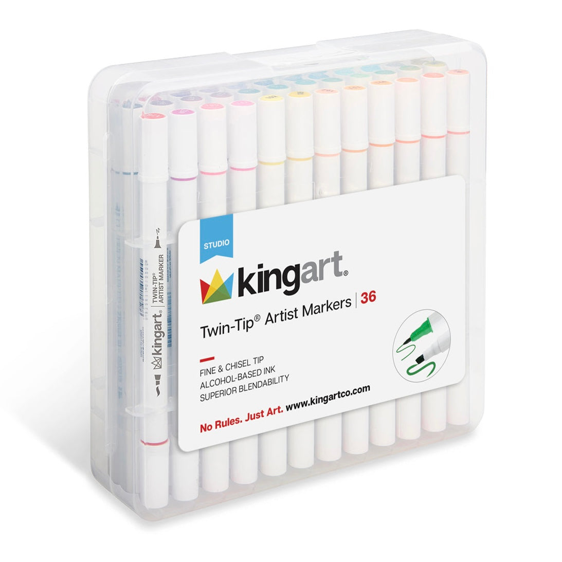 Twin-Tip™ Alcohol Markers 36 Colors