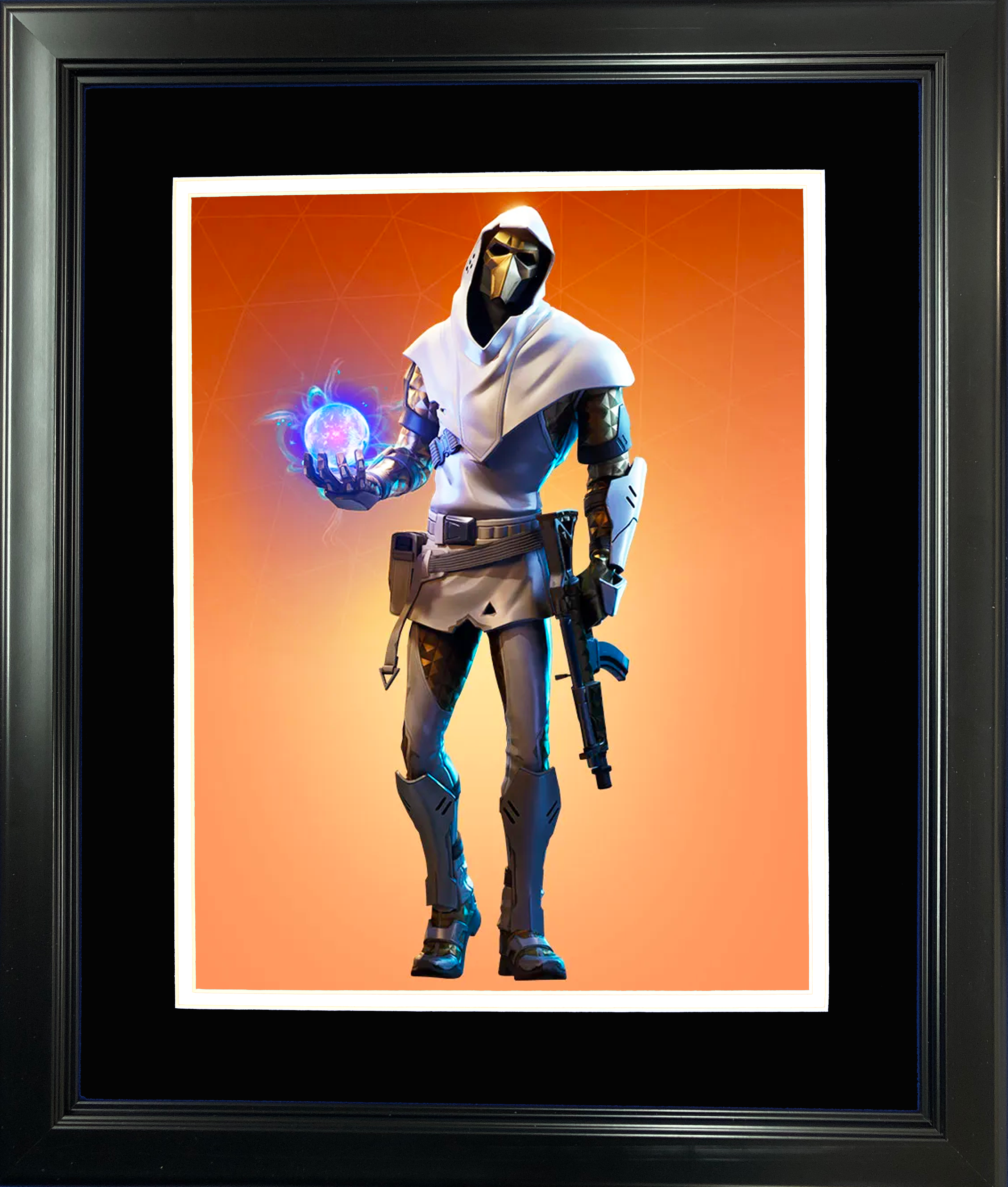 Framed Fusion Legendary Fortnite Skin 11"x14" Video Game Photo