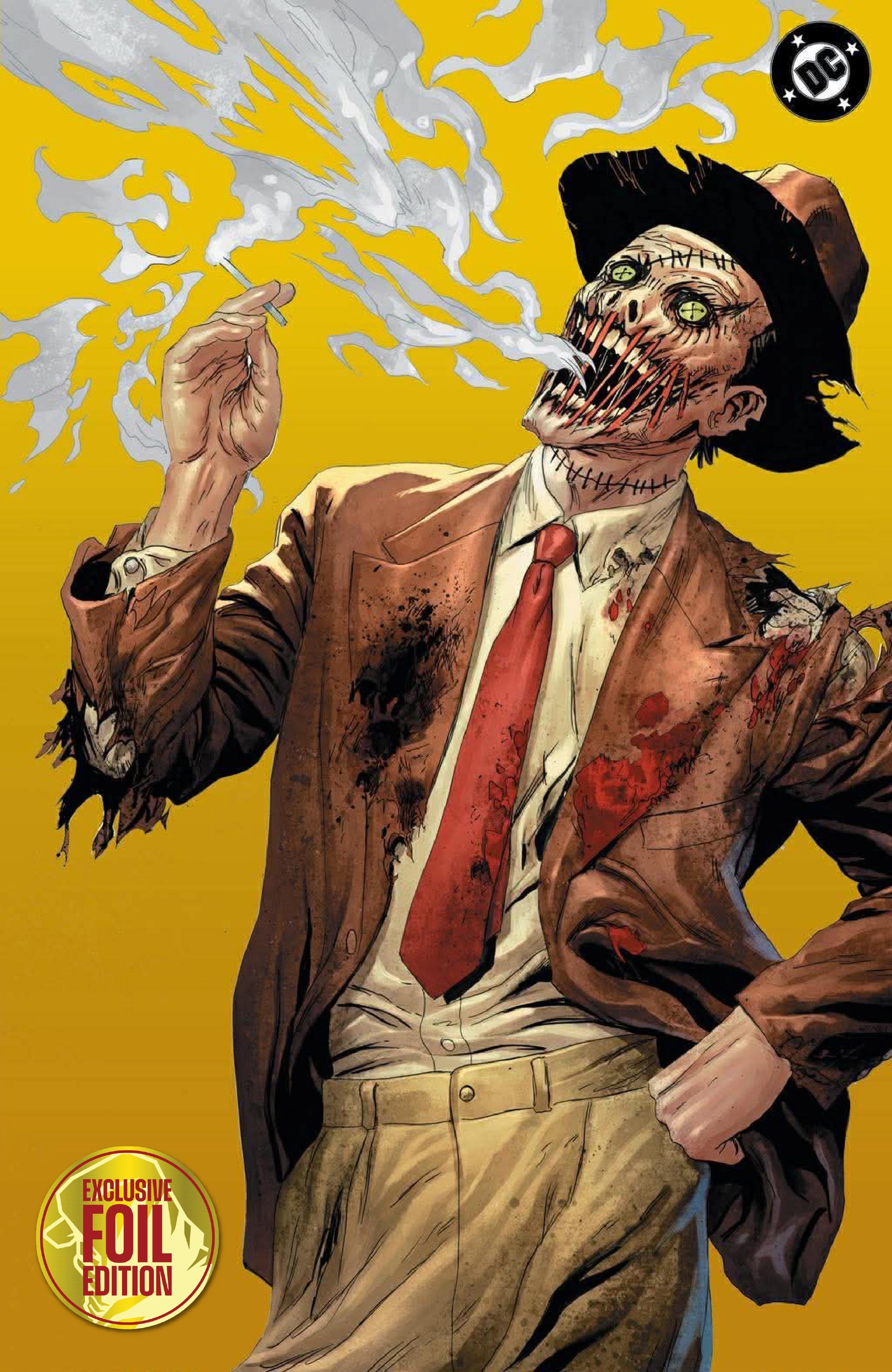 [Signed by Tyler Kirkham][GOLD FOIL] ABSOLUTE BATMAN #19 TYLER KIRKHAM SCARECROW CONVENTION EXCLUSIVE VIRGIN VAR (12/30/2026)