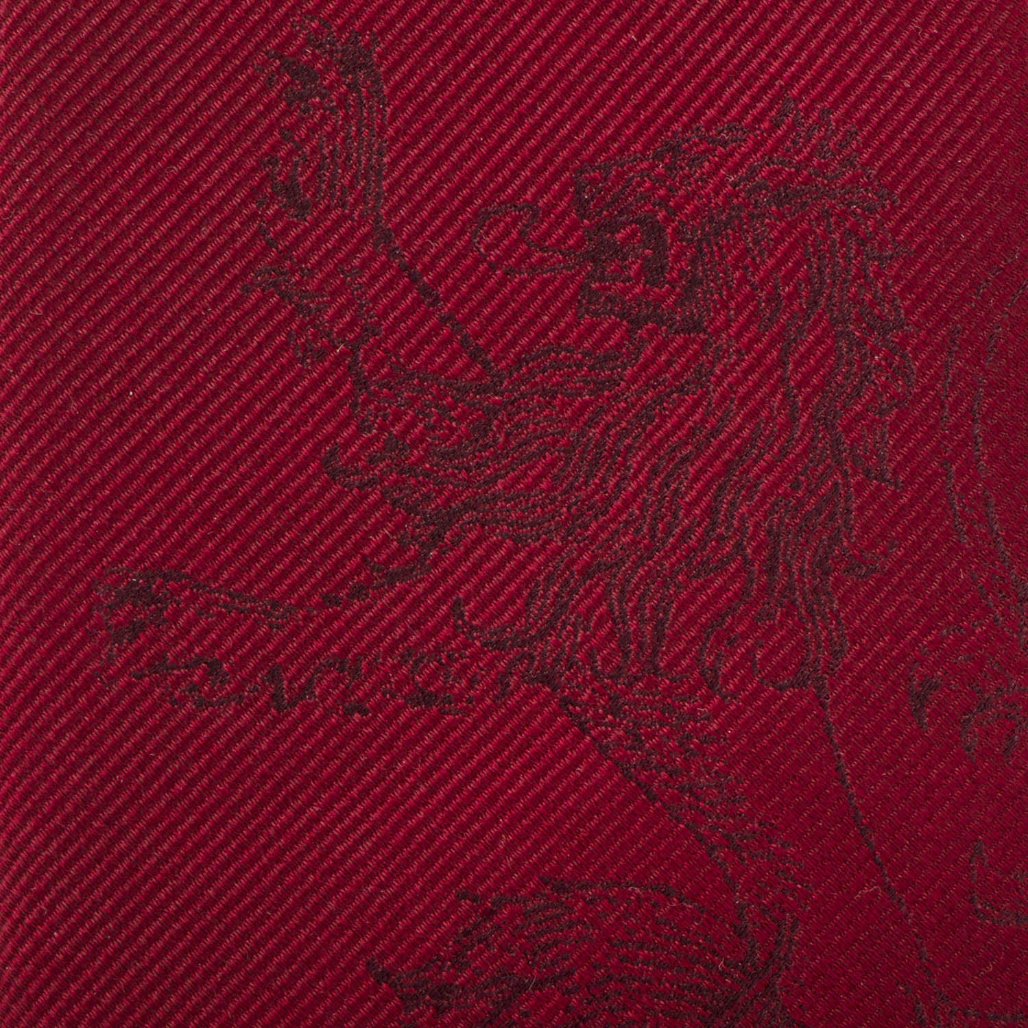 Game of Thrones Lannister Lion Red Men's Tie