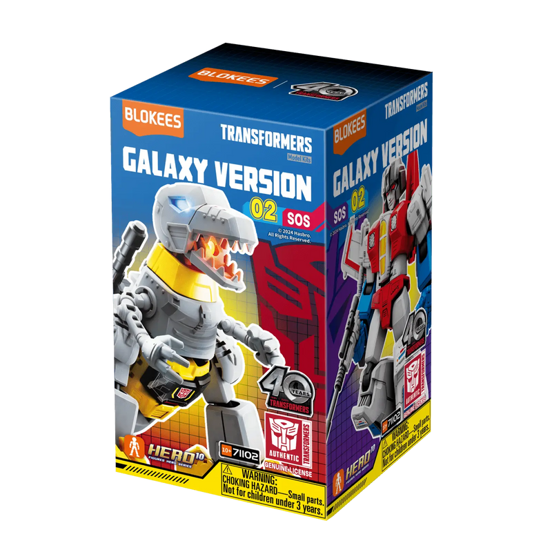 Blokees Transformers Galaxy Version 02 SOS [Single Blind Box]