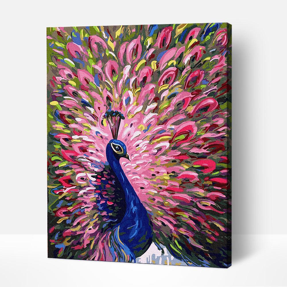 Magnificent peacock