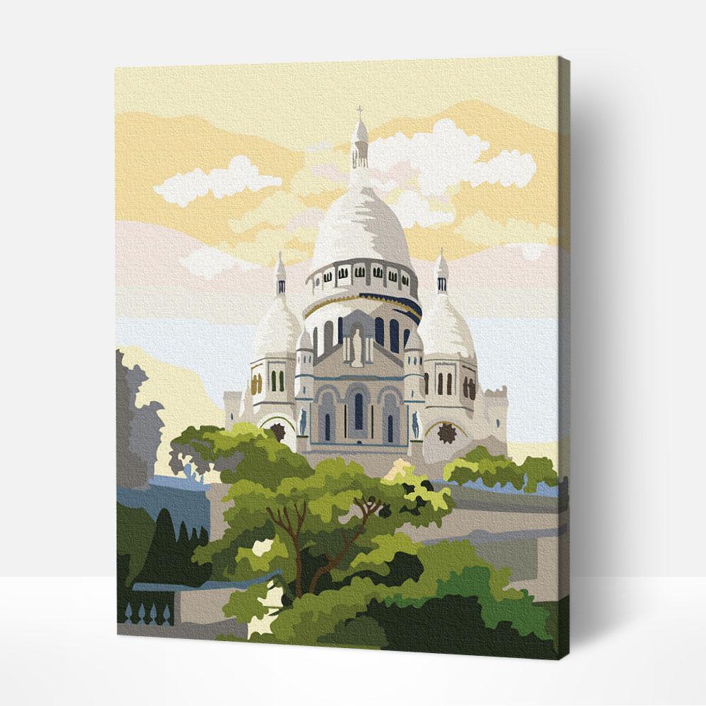 The Sacre Coeur Basilica