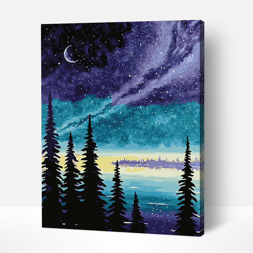 Night lake