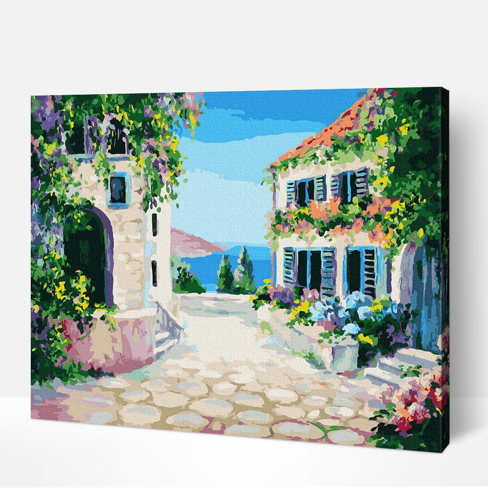 Santorini Streets