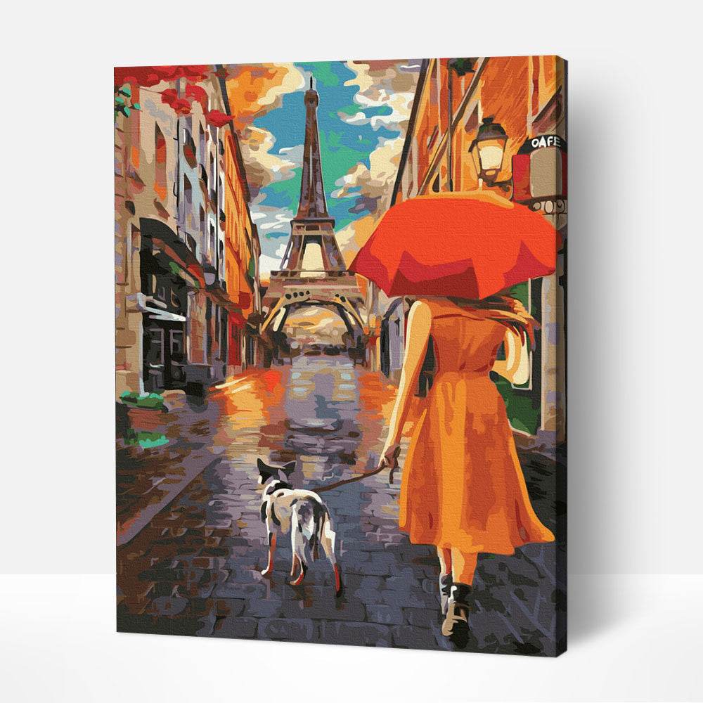 Cozy Walk in Paris