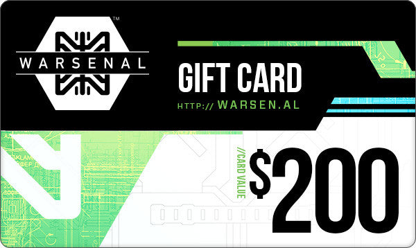 Warsenal Digital Gift Card