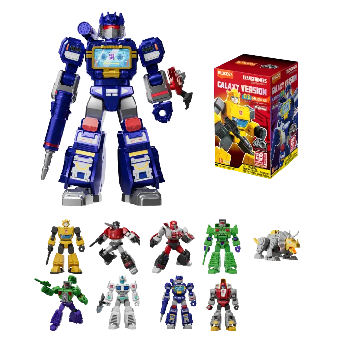 Blokees Transformers Galaxy Version 03 The Autobot Run [Single Blind Box]