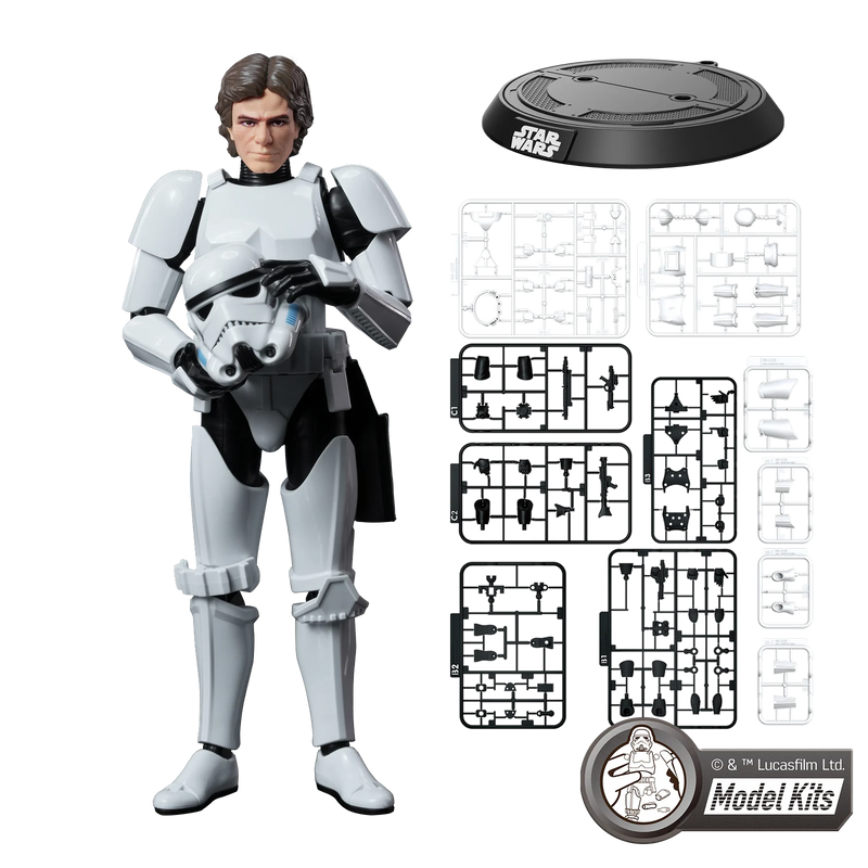 Star Wars: A New Hope™ Champion Class 03 HAN SOLO Stormtrooper Disguise Version Model Kits | Blokees