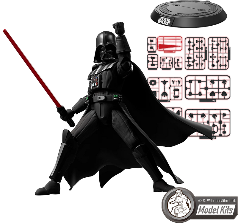 Star Wars: The Empire Strikes Back™ Champion Class 01 Darth Vader Model Kits | Blokees