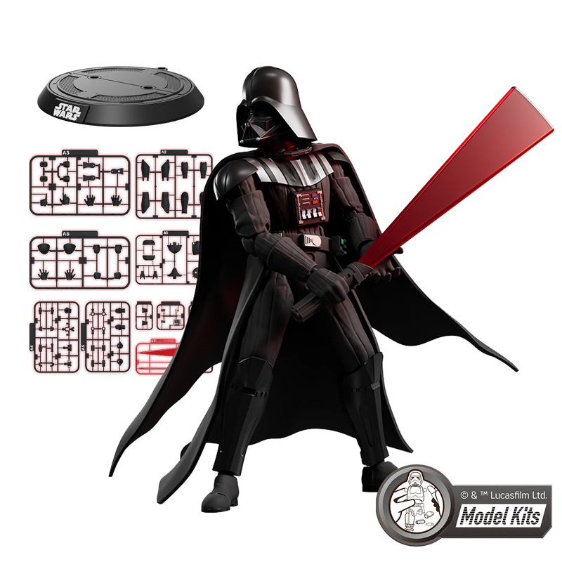 Star Wars: The Empire Strikes Back™ Champion Class 01 Darth Vader Model Kits | Blokees