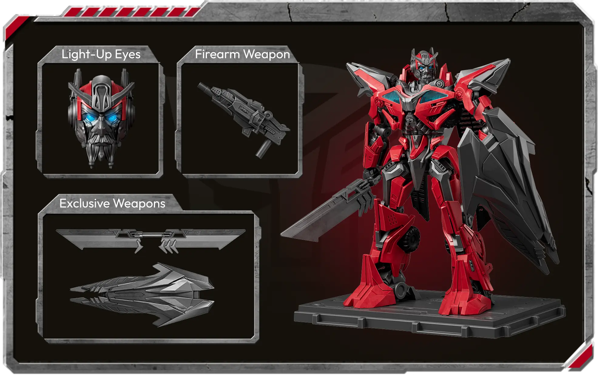 Blokees SENTINEL PRIME Transformers Dark of the Moon Classics Class 24