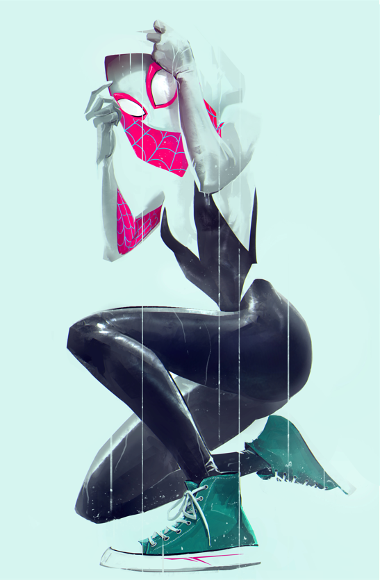 Spider-Gwen: Gwenverse #3 Ivan Tao VIRGIN Exclusive Var (06/29/2022) (Fc)