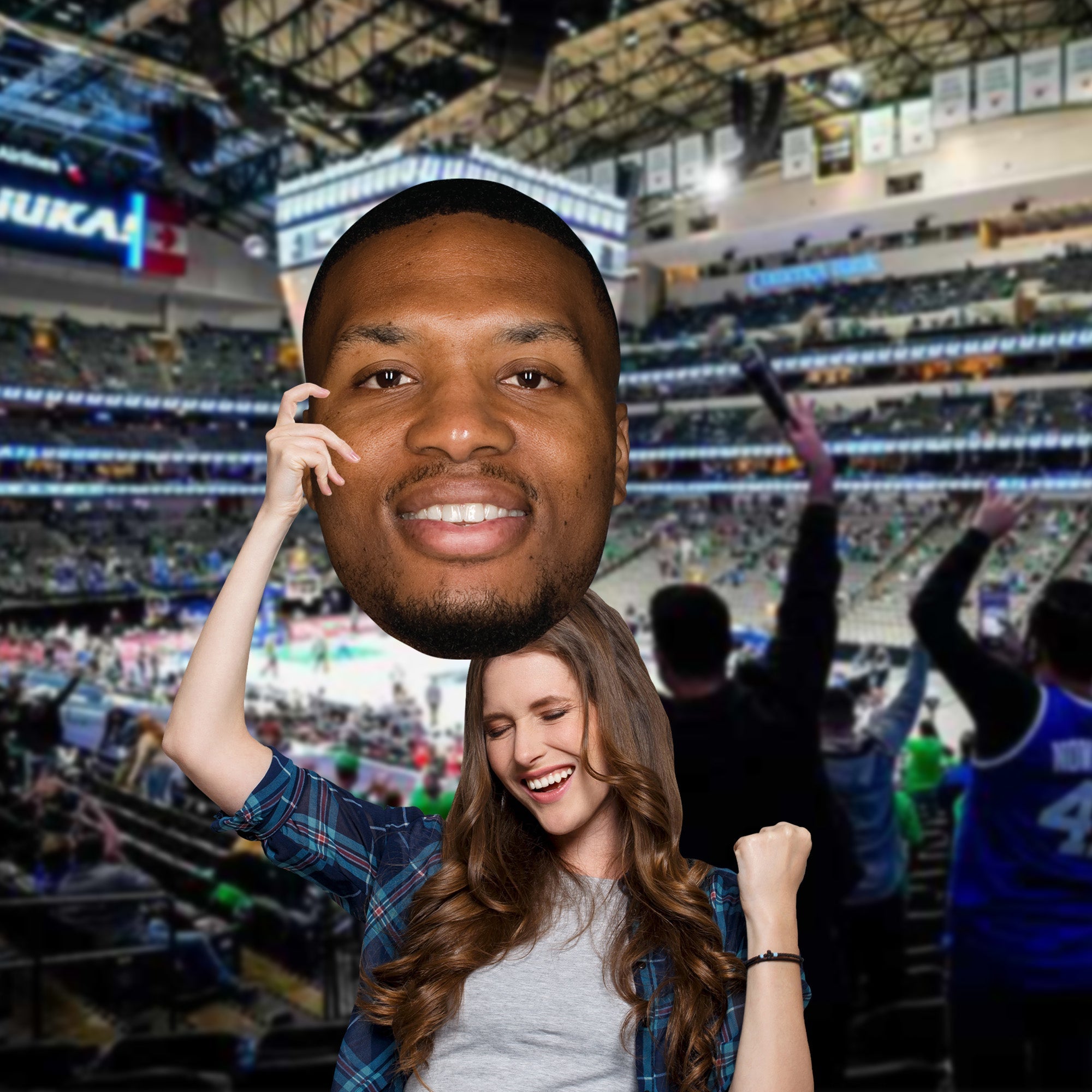 Damian Lillard - Big Head - Official NBA - Portland Trail Blazers - Foam Core Cutout