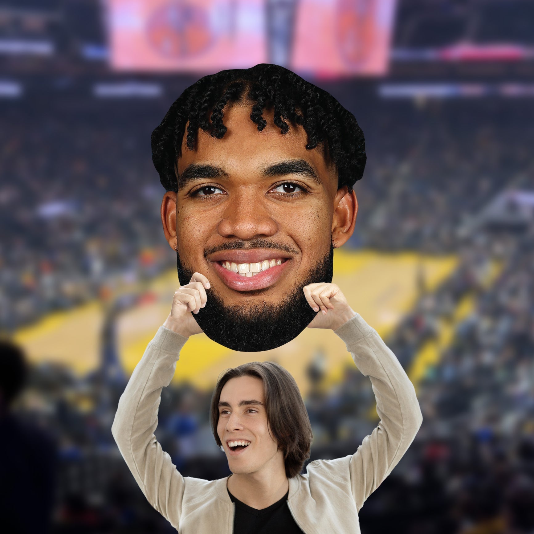 Karl-Anthony Towns - Big Head - Official NBA - New York Knicks - Foam Core Cutout