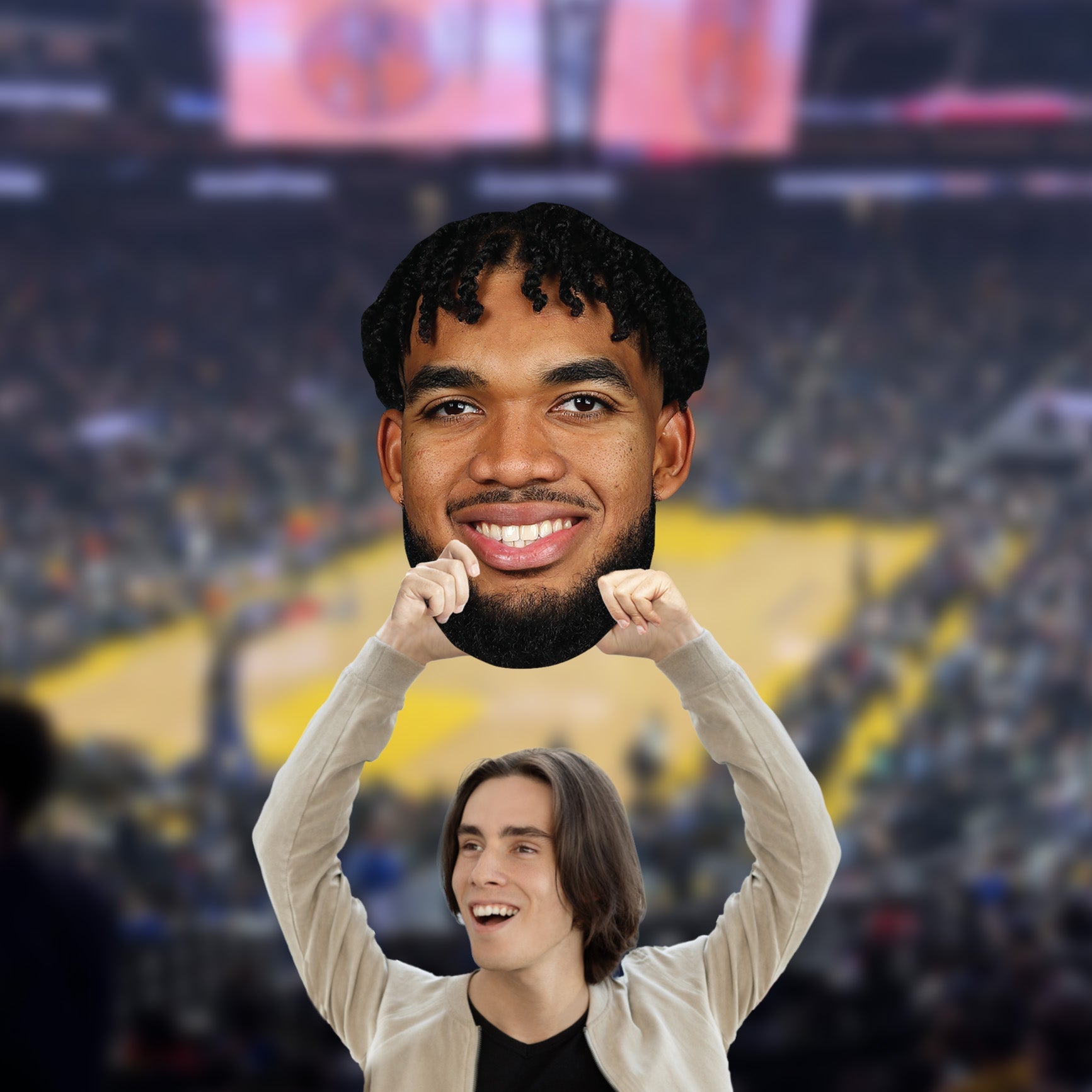 Karl-Anthony Towns - Big Head - Official NBA - New York Knicks - Foam Core Cutout