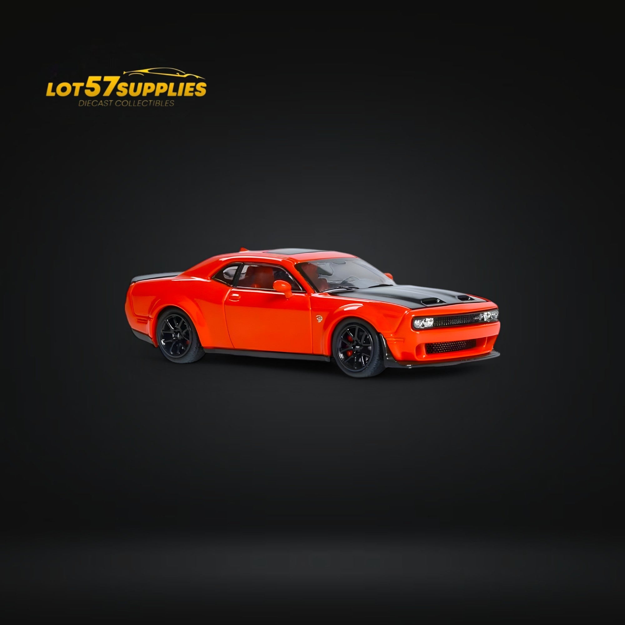 Stance Hunters Dodge SRT Hellcat Mango Orange 1:64
