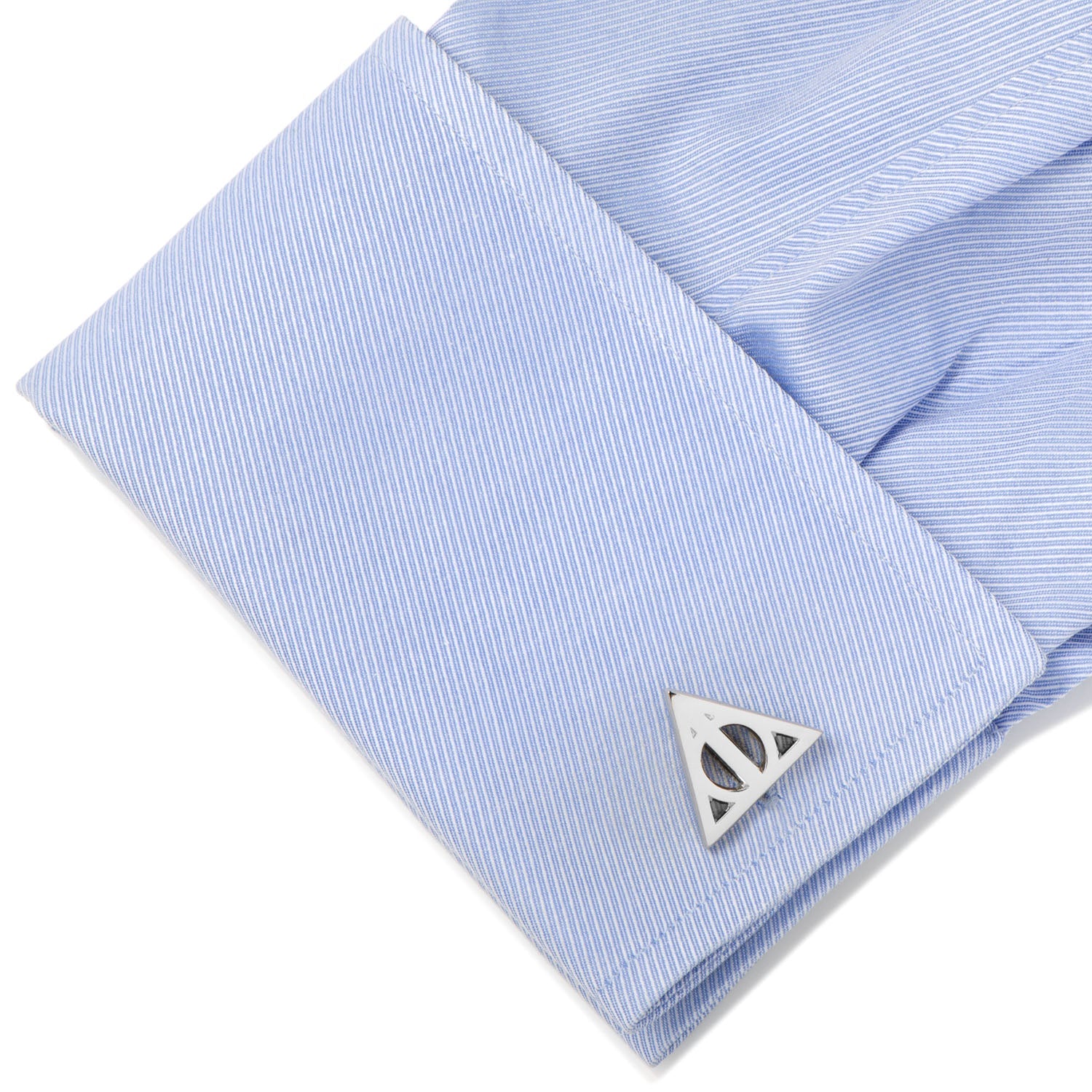 Harry Potter Silver Deathly Hallows Cufflinks