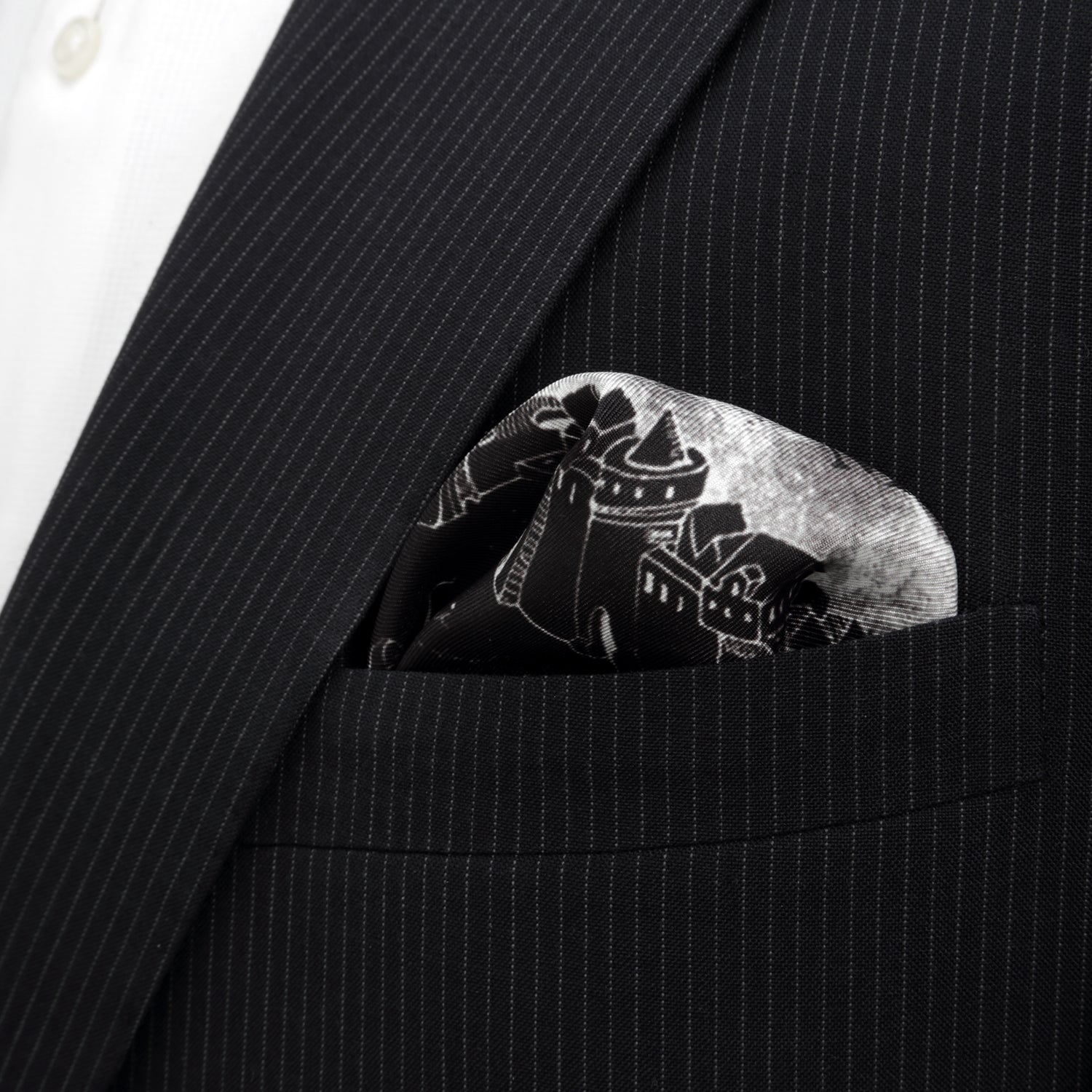 Harry Potter Marauder's Map Pocket Square