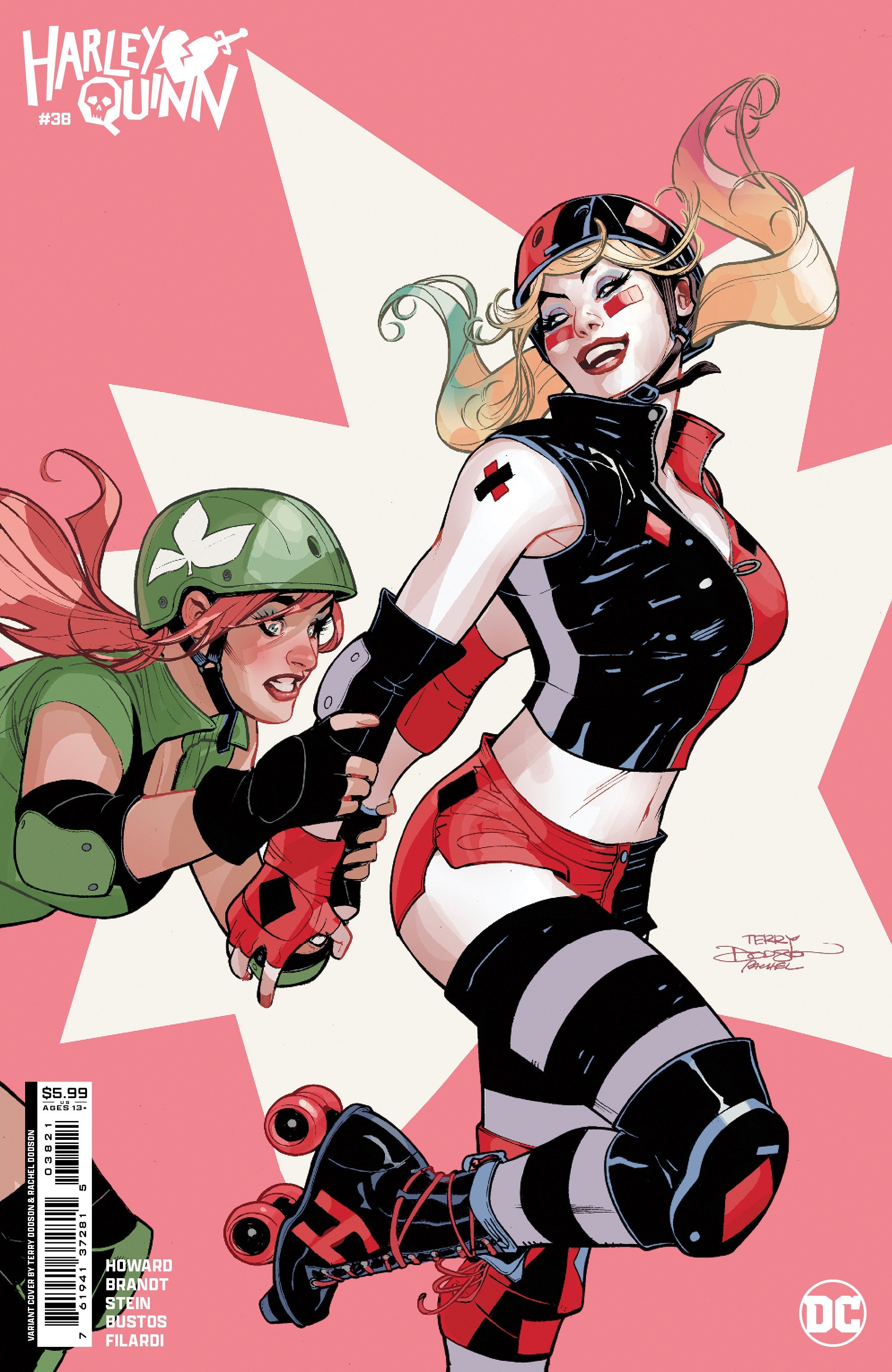 Harley Quinn #38 B Terry Dodson Rollerskate GGA Variant (03/26/2024) Dc