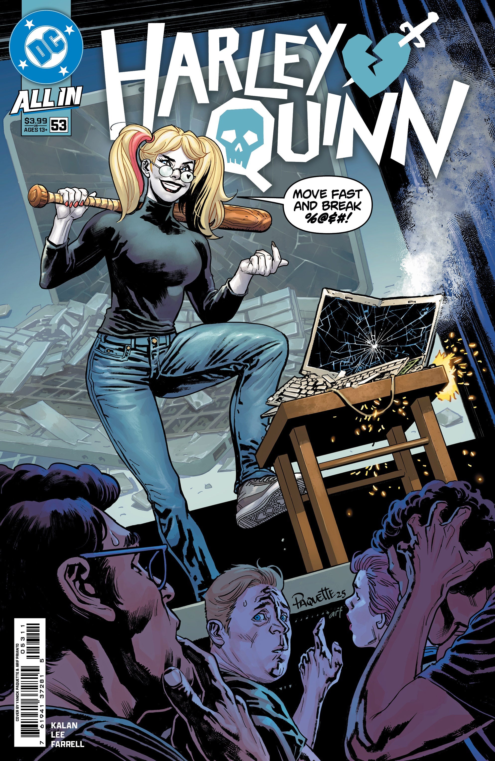 Harley Quinn #53 A Yanick Paquette Elliott Kalan (08/27/2025) Dc