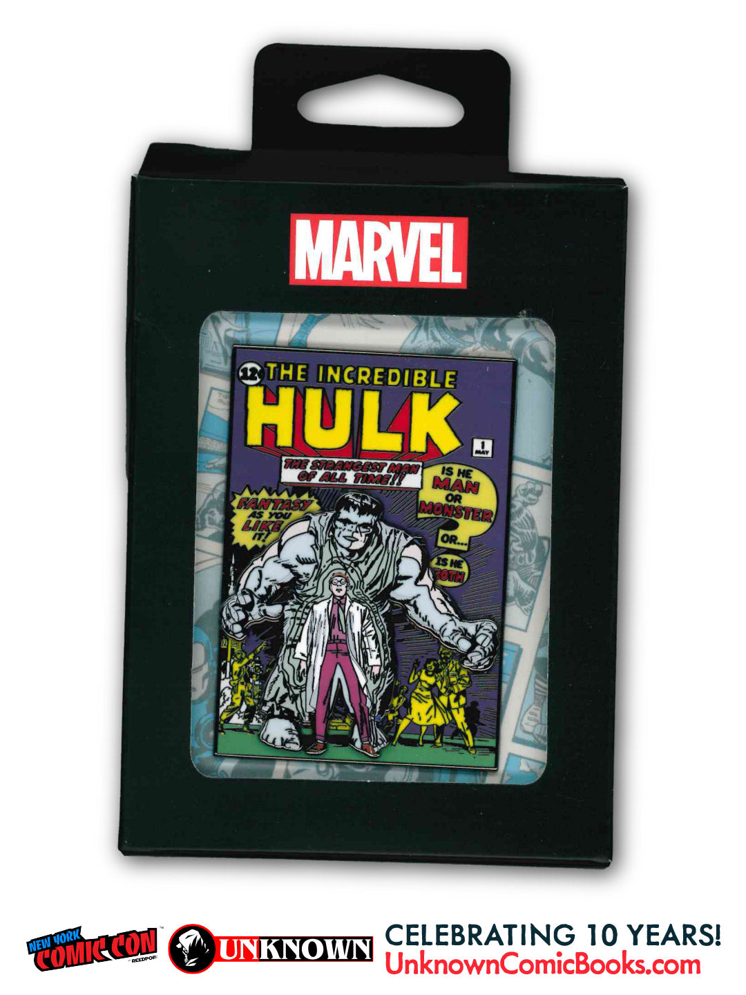 Hulk #1 3" Enamel Pin NYCC 2026 | Unknown Comics Exclusive (10/28/2026)