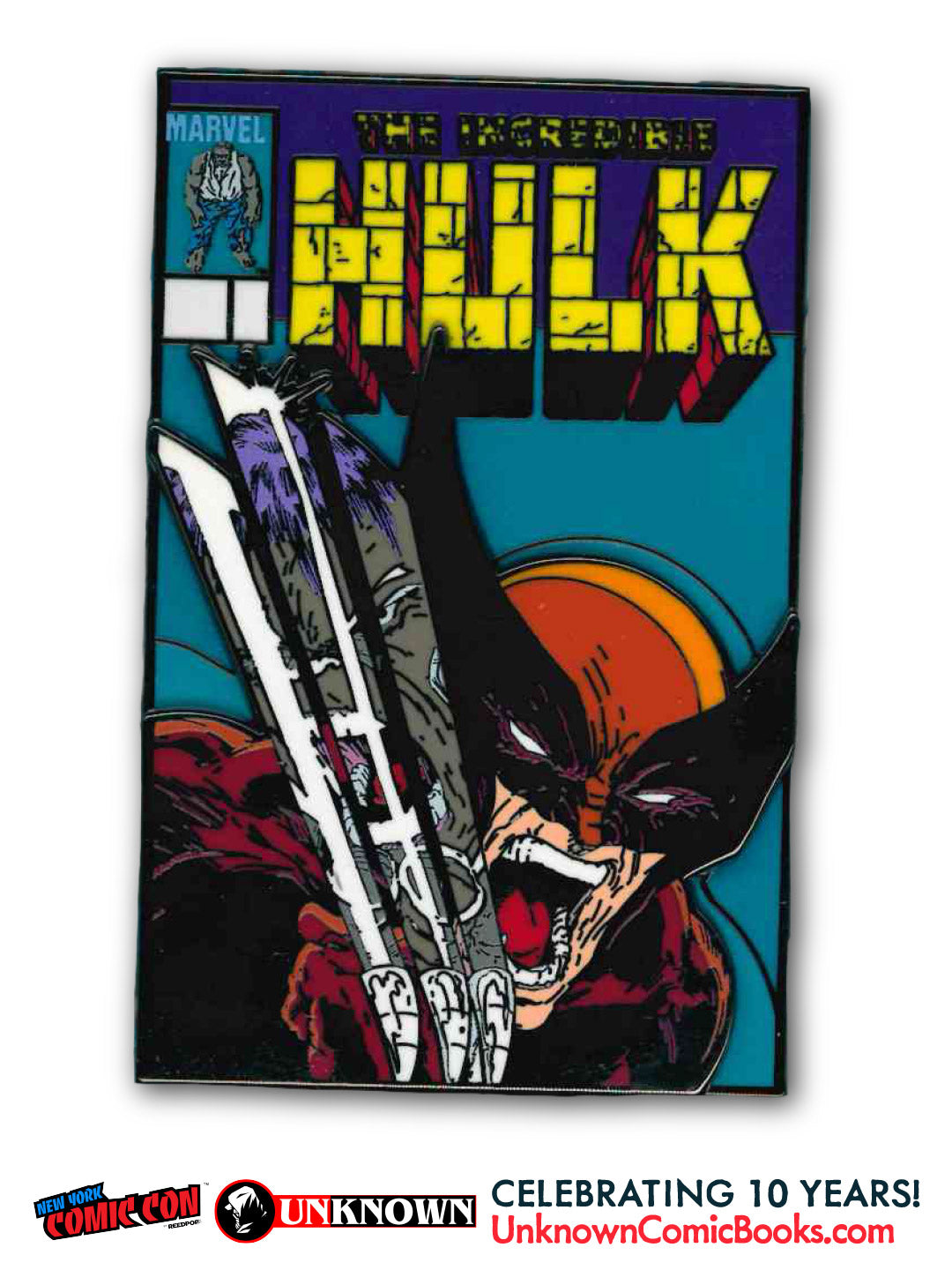 Hulk #340 3" Enamel Pin NYCC 2026 | Unknown Comics Exclusive (10/28/2026)