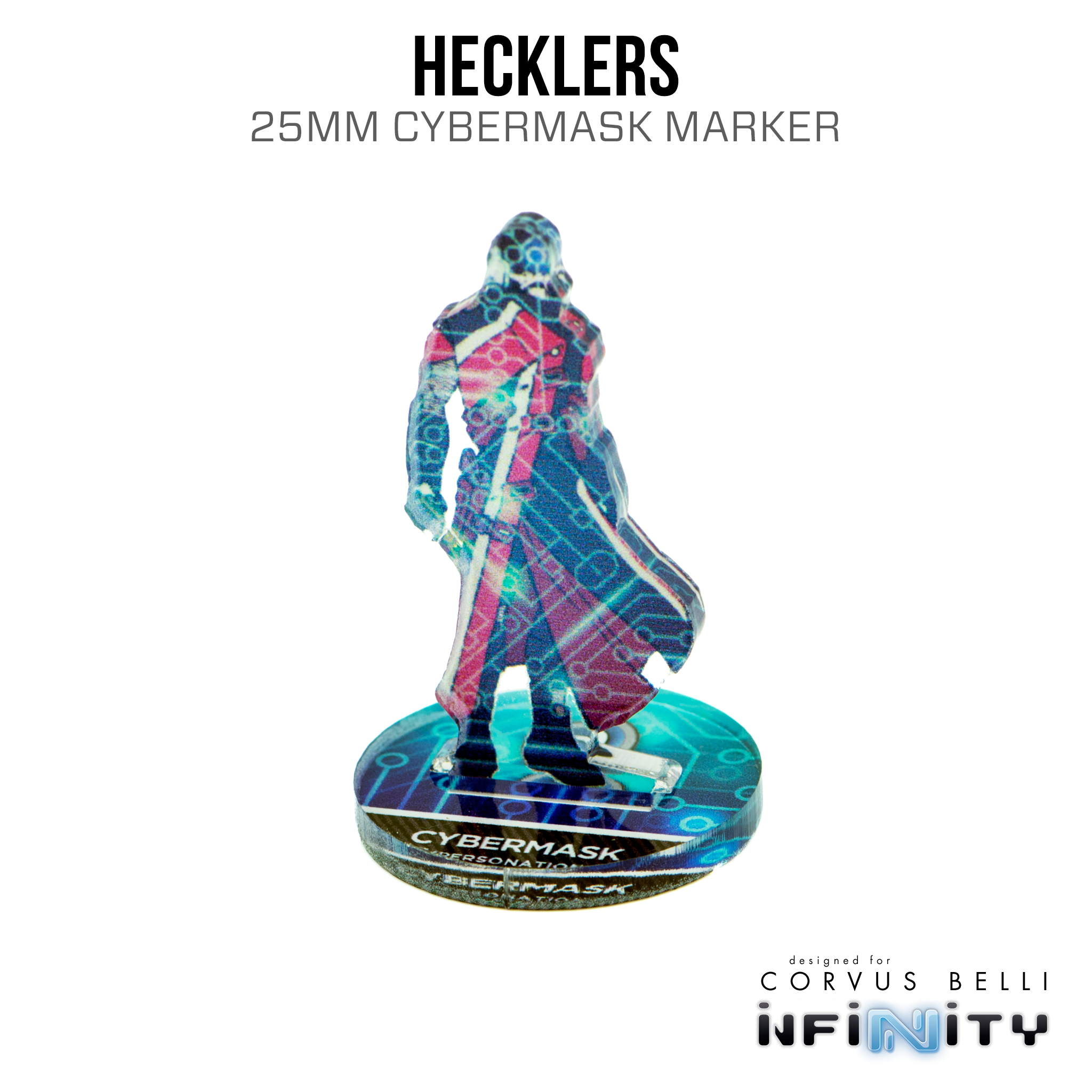 Infinity 3D Markers: Hecklers (25mm Cybermask)