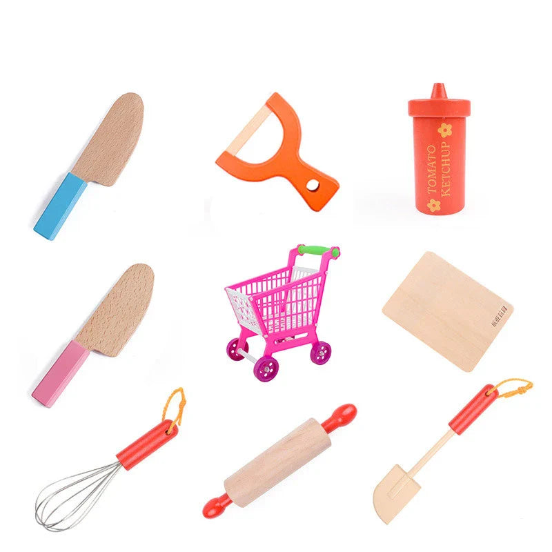Pretend Play Kitchen Tools Playset