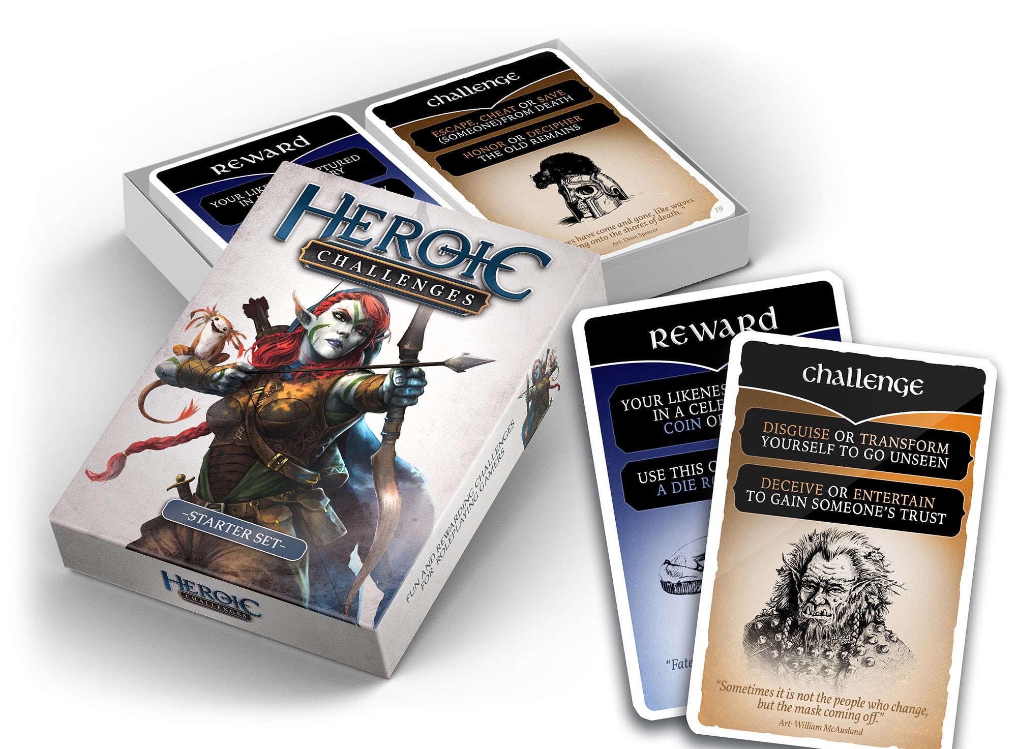 Heroic Challenges Starter Set box