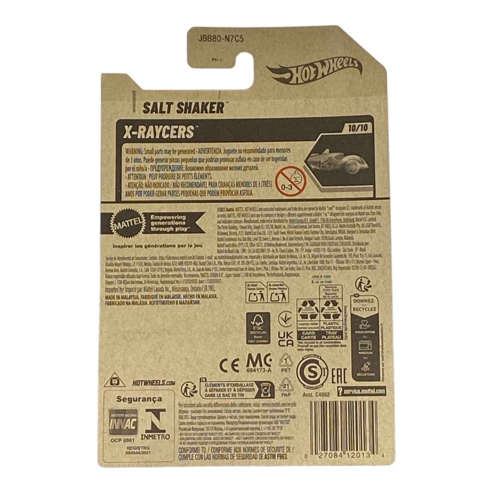 Hot Wheels Salt Shaker - X-Raycers Series 10/10