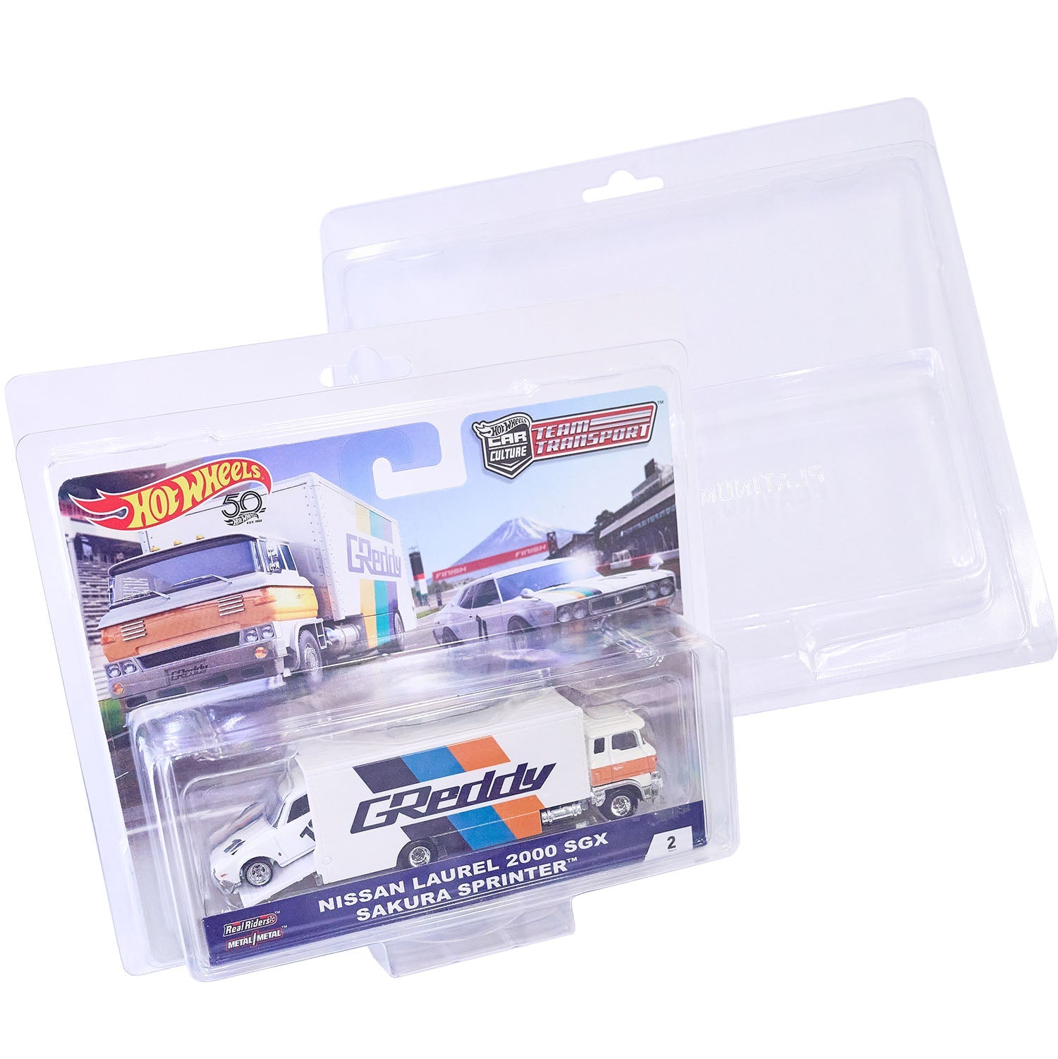 Platinum Protectors for Hot Wheels Team Transport Die Cast Cars