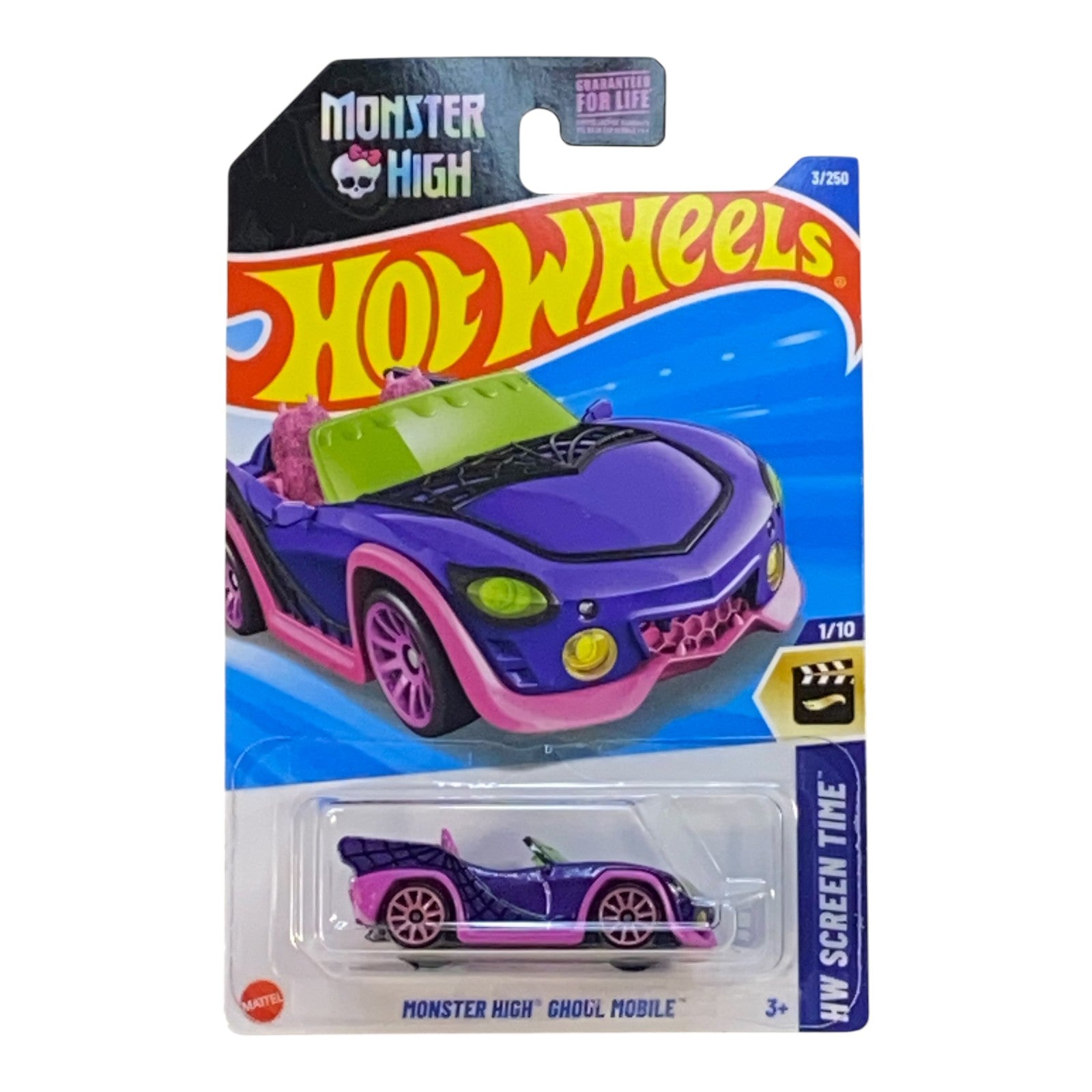 Hot Wheels Monster High Ghoul Mobile - Screen Time Series 1/10 (Ver 3)