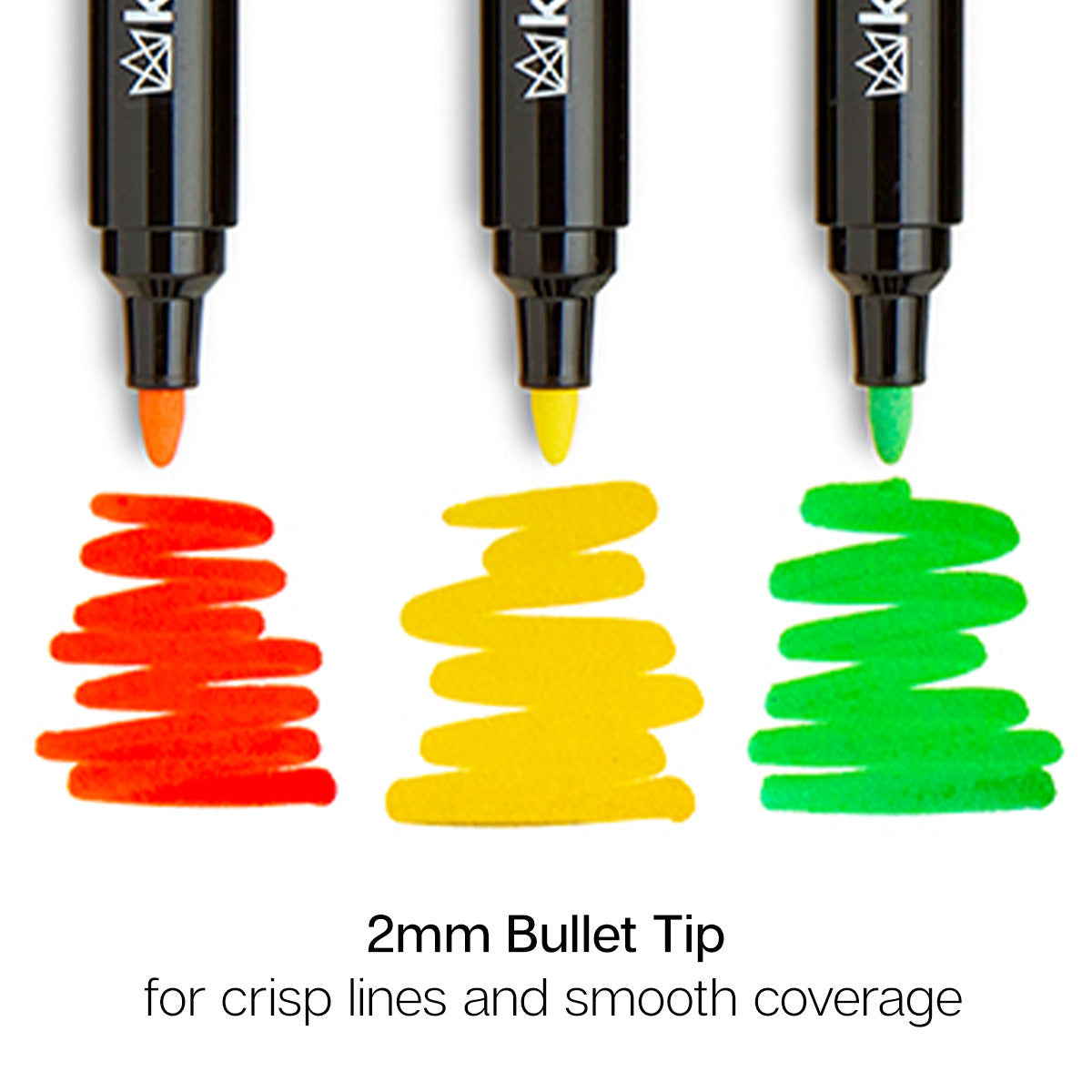 Acrylic Paint Markers 12 Floral Colors