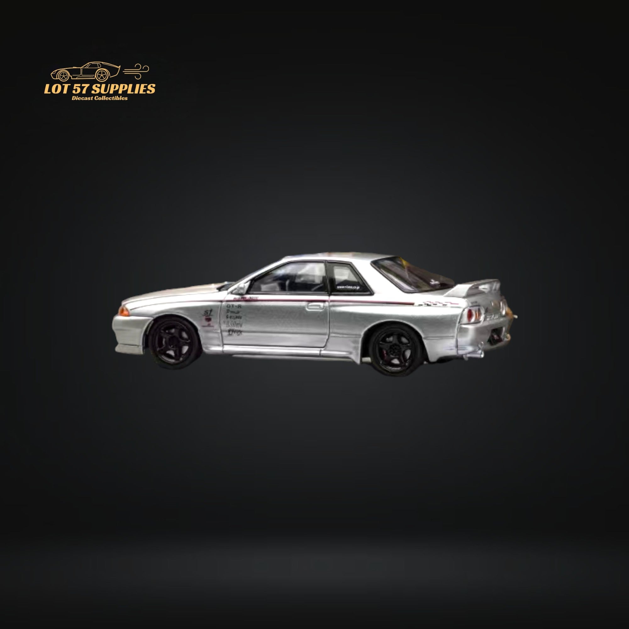 Focal Horizon Skyline R32 GT-R 3rd Gen Nismo S-Tune Silver Nismo Livery 1:64