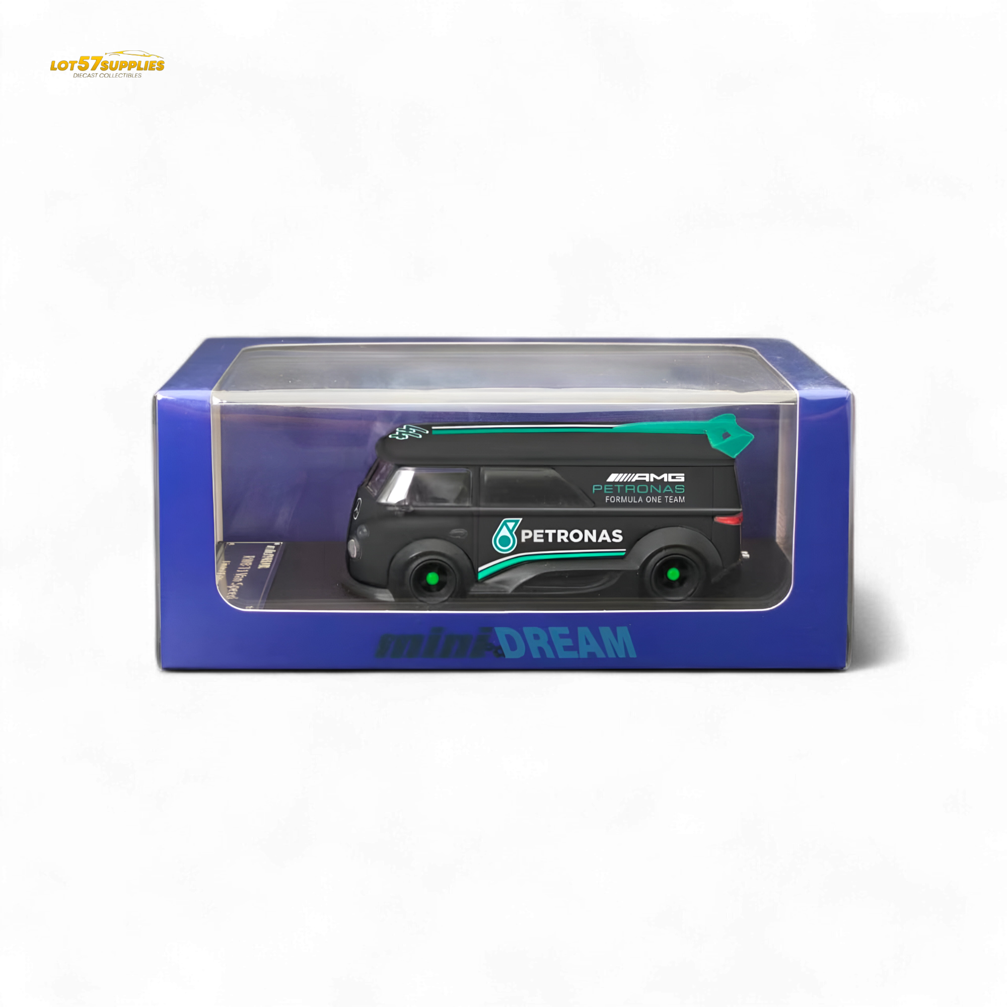Mini Dream Volkswagen T1 RWB Van#44 in Petronas Livery 1:64