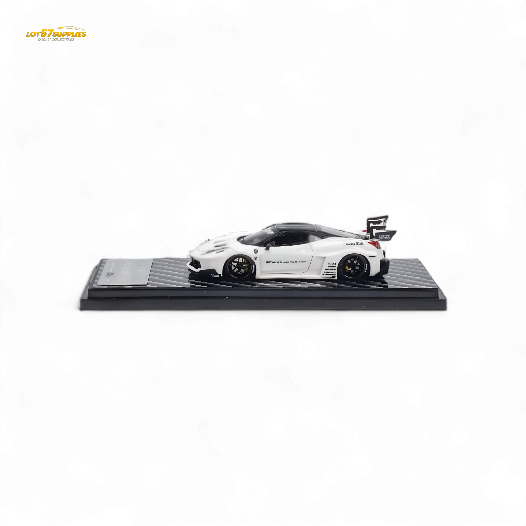 QIDIAN 458 LBWK GT Resin Model Limited to 199 Pcs White 1:64