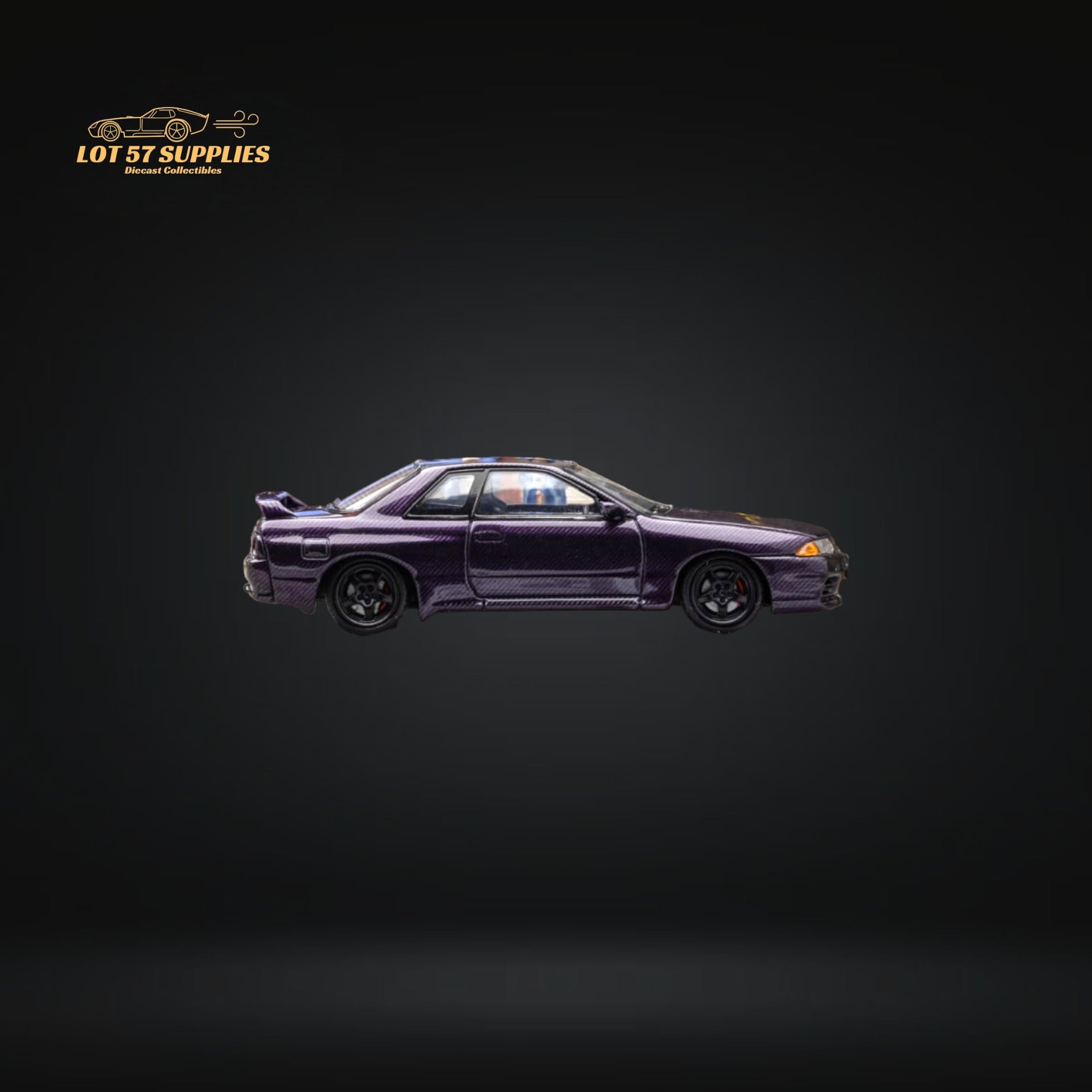 Focal Horizon Skyline R32 GT-R 3rd Gen Nismo S-Tune Full Carbon Purple 1:64