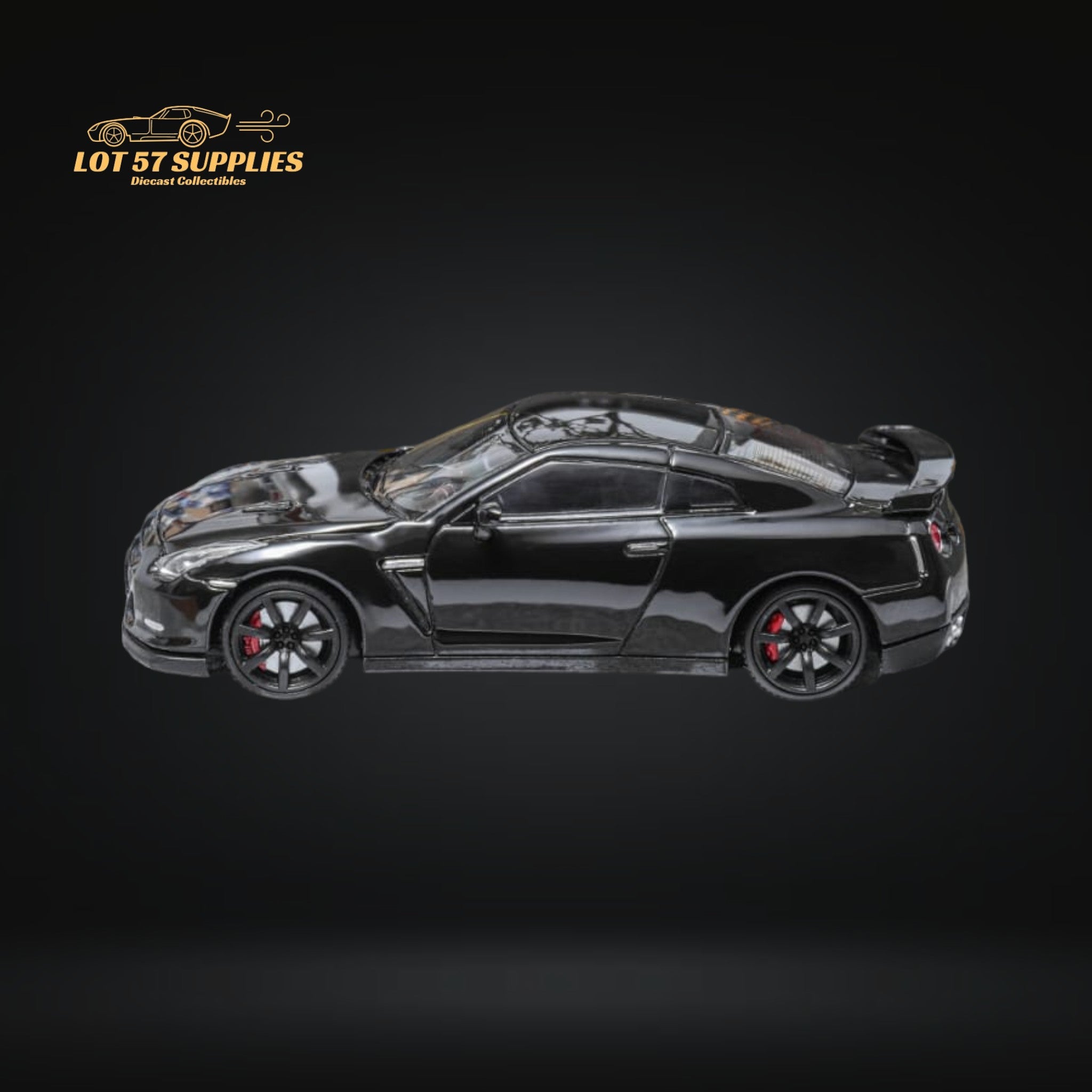 Focal Horizon Skyline GT-R R35 Black With Openable Hood 1:64