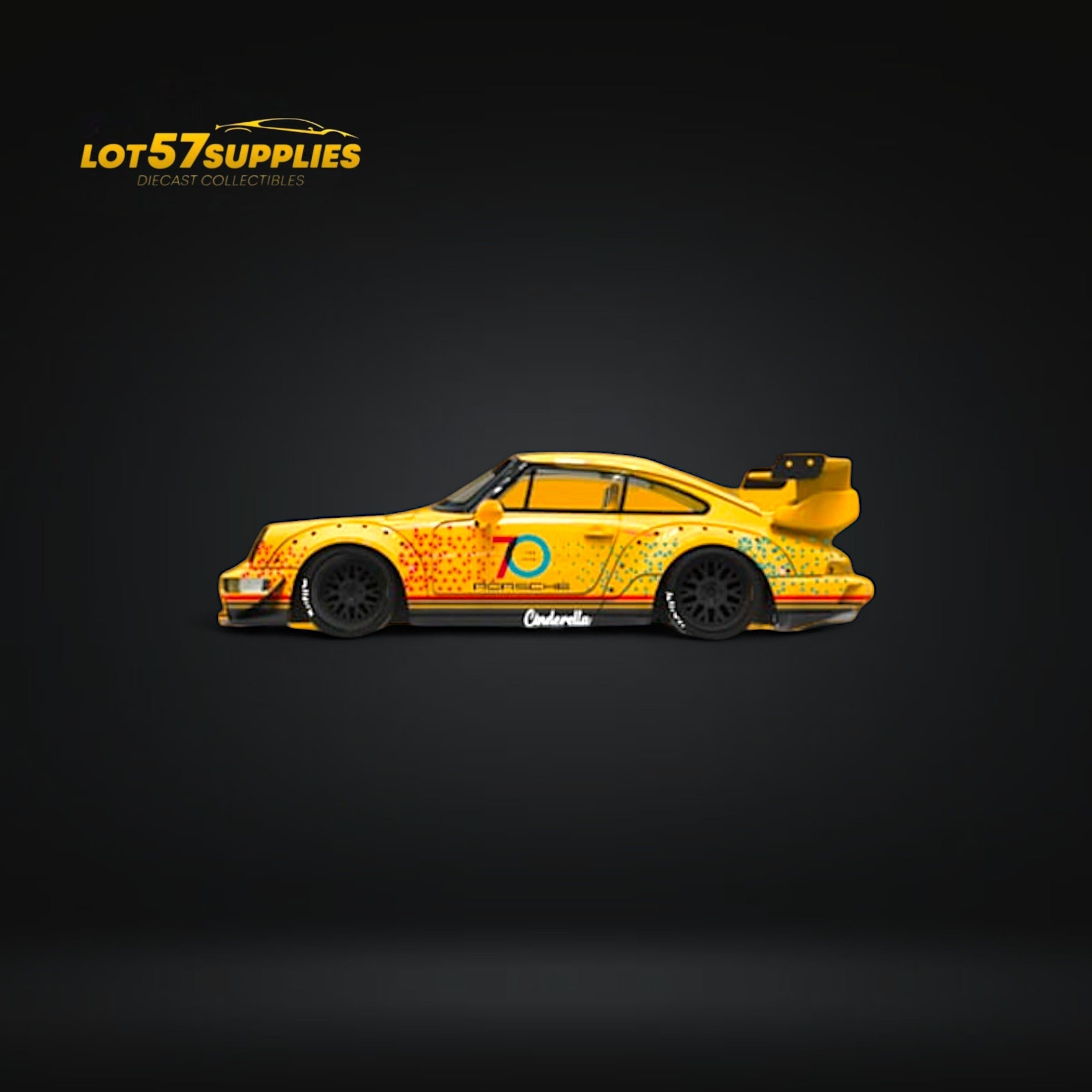 BSC Porsche RWB 964 70th Anniversary Cinderella Ordinary 1:64