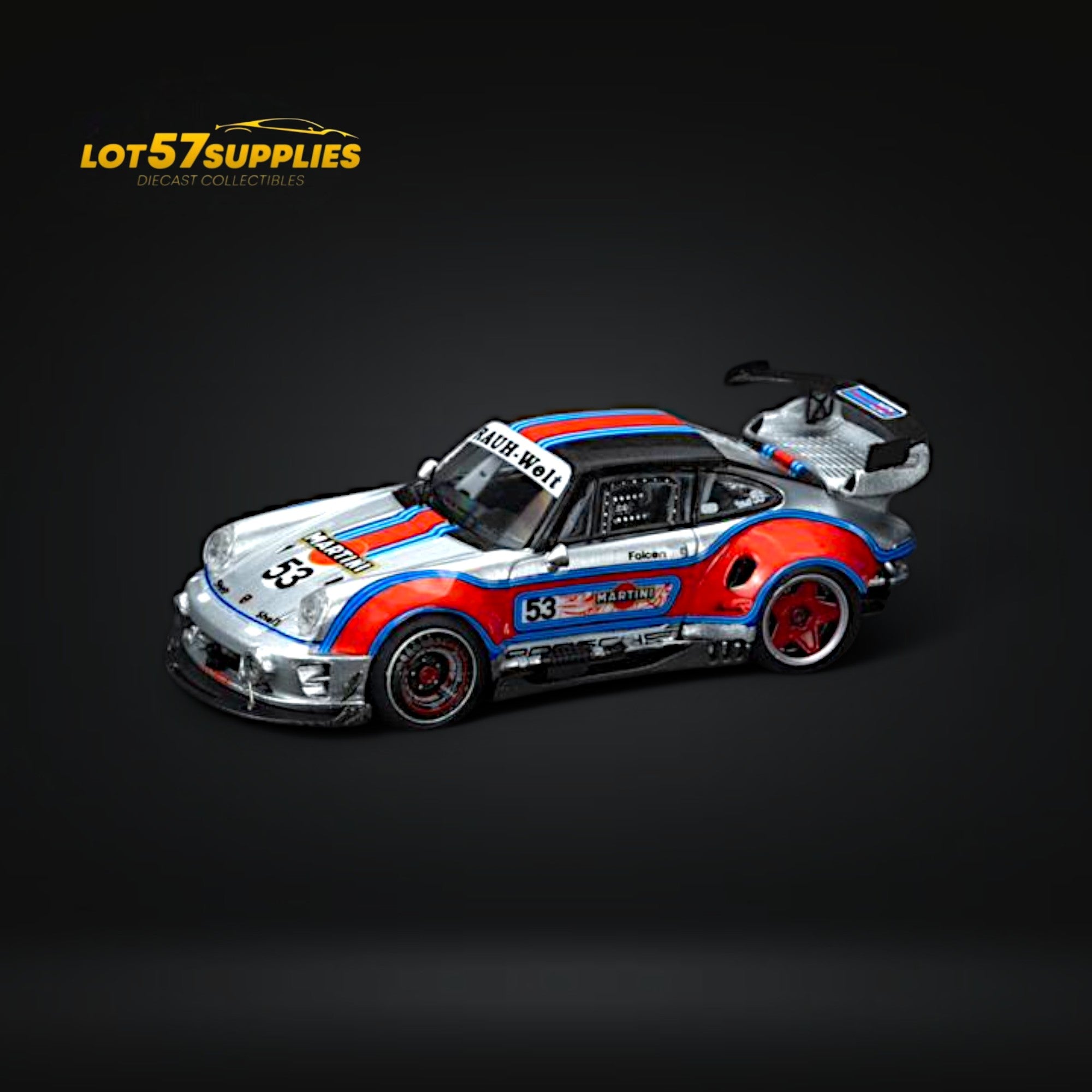 (Pre-Order) DCM X D.BoModel RWB 964 Martini 1:64