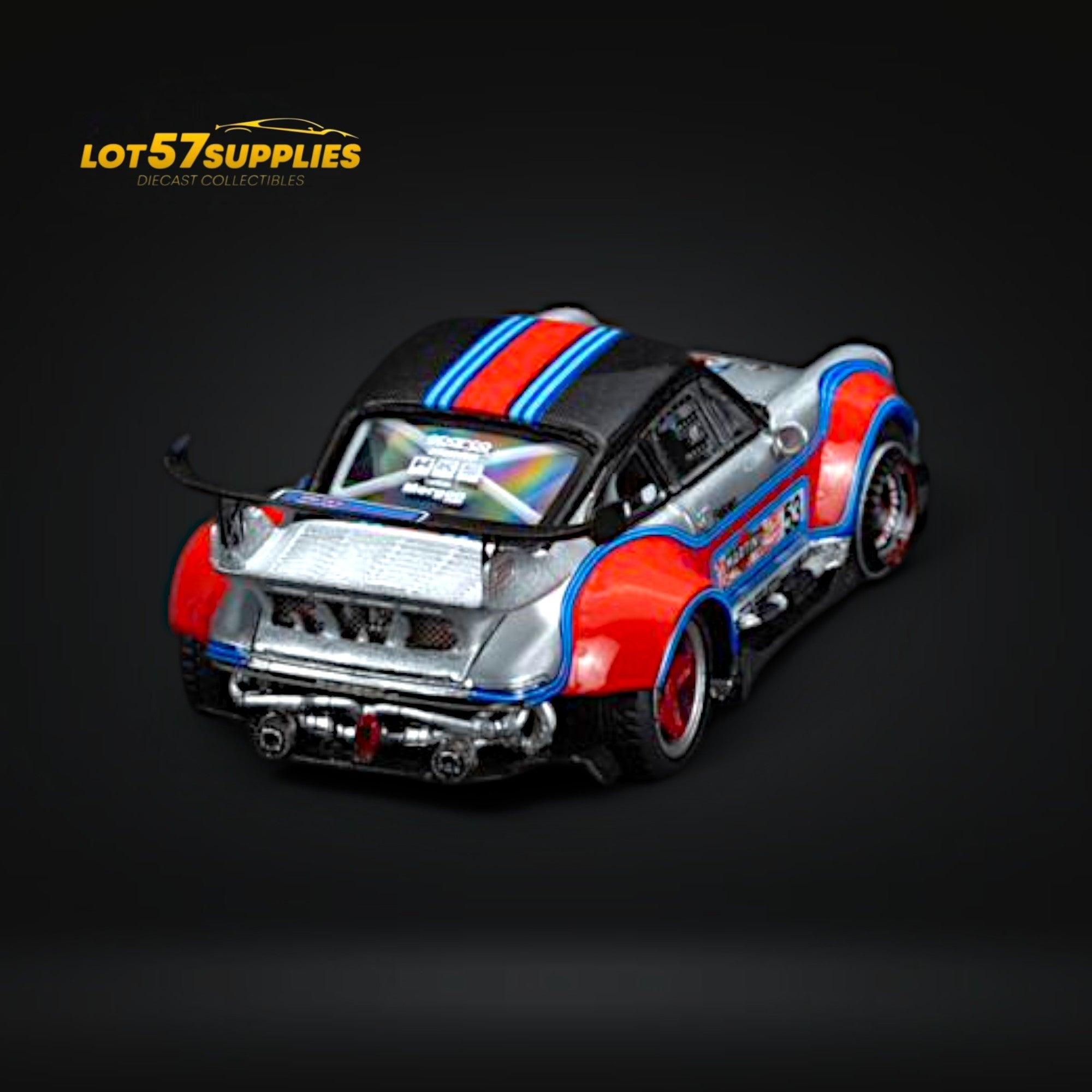 (Pre-Order) DCM X D.BoModel RWB 964 Martini 1:64