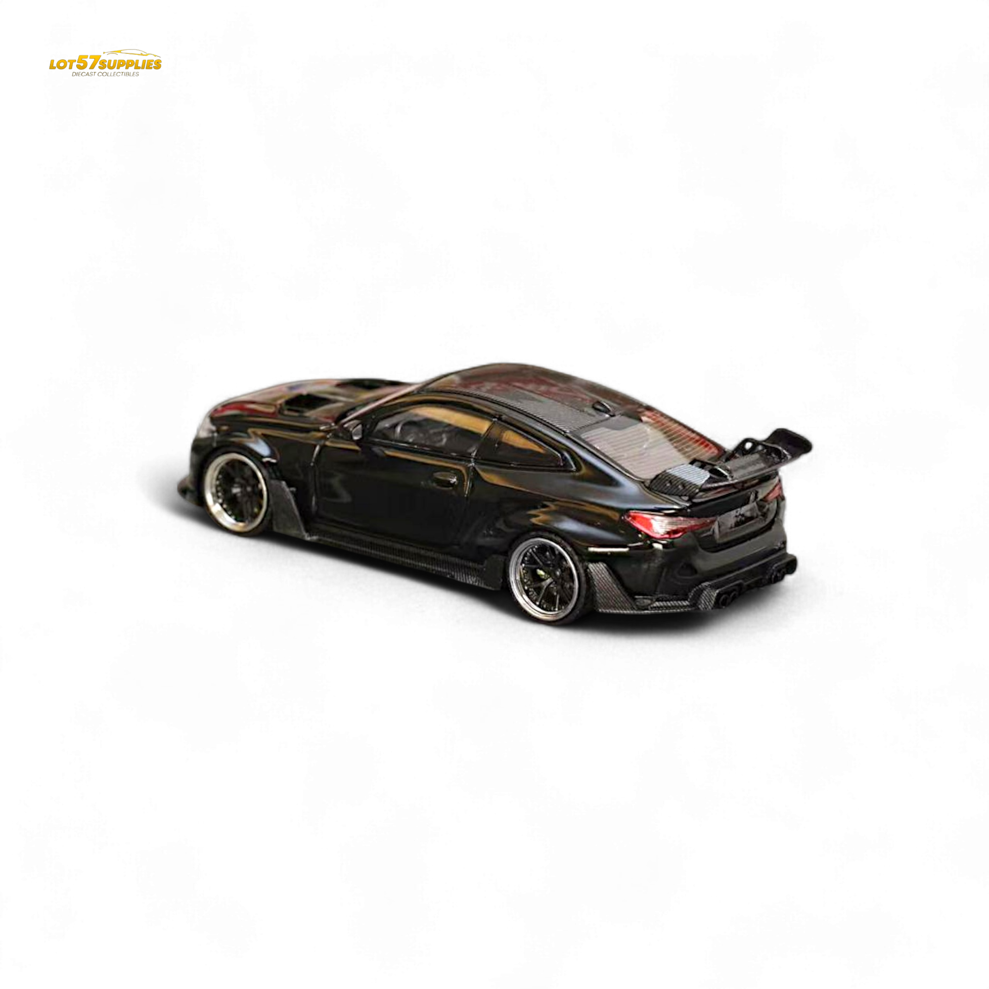 Street Weapon BMW M4 G82 Widebody in Black 1:64