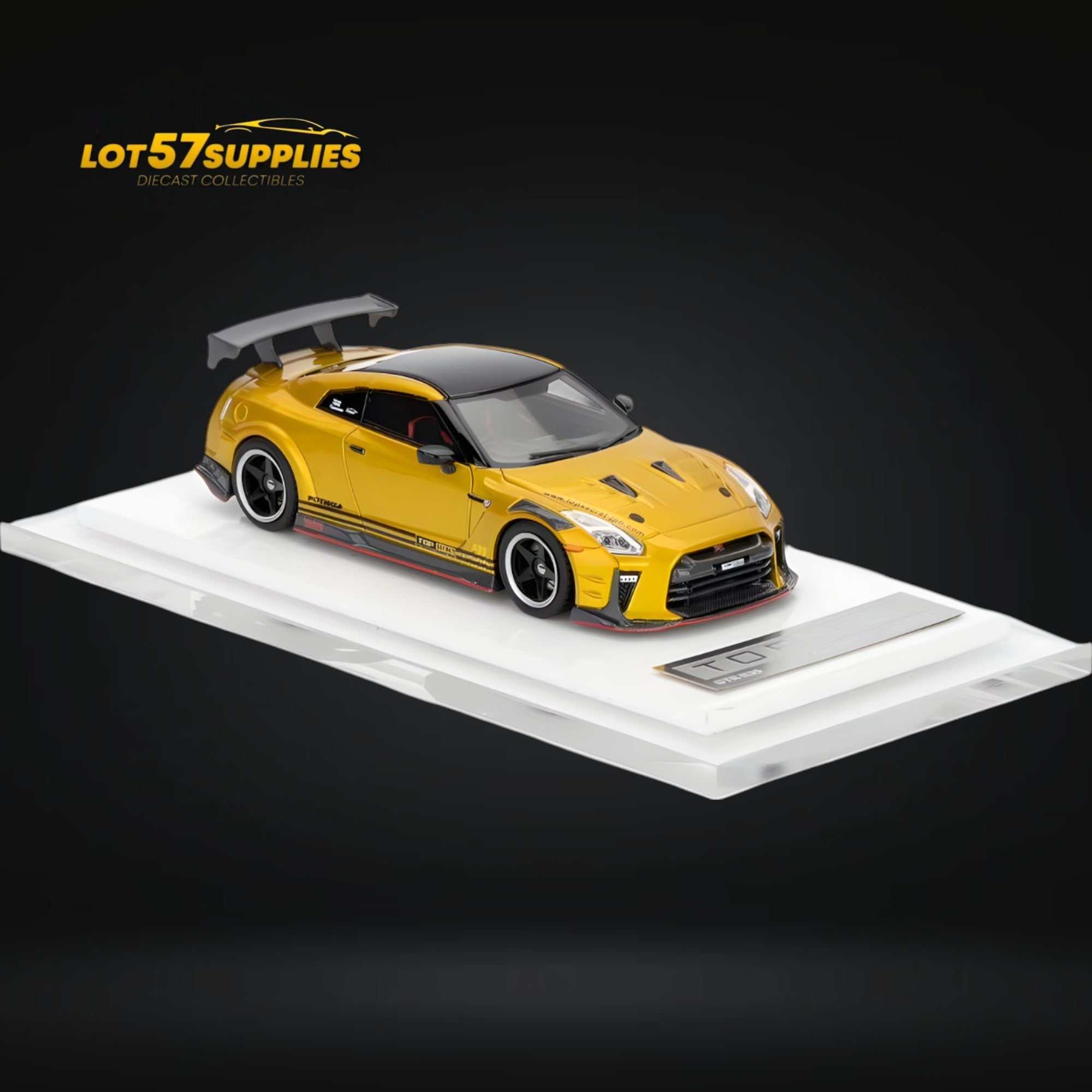 (Pre-Order) Model Idea GT-R R35 TOP SECRET Modified Version Resin 1:64 - Limited to 299pcs